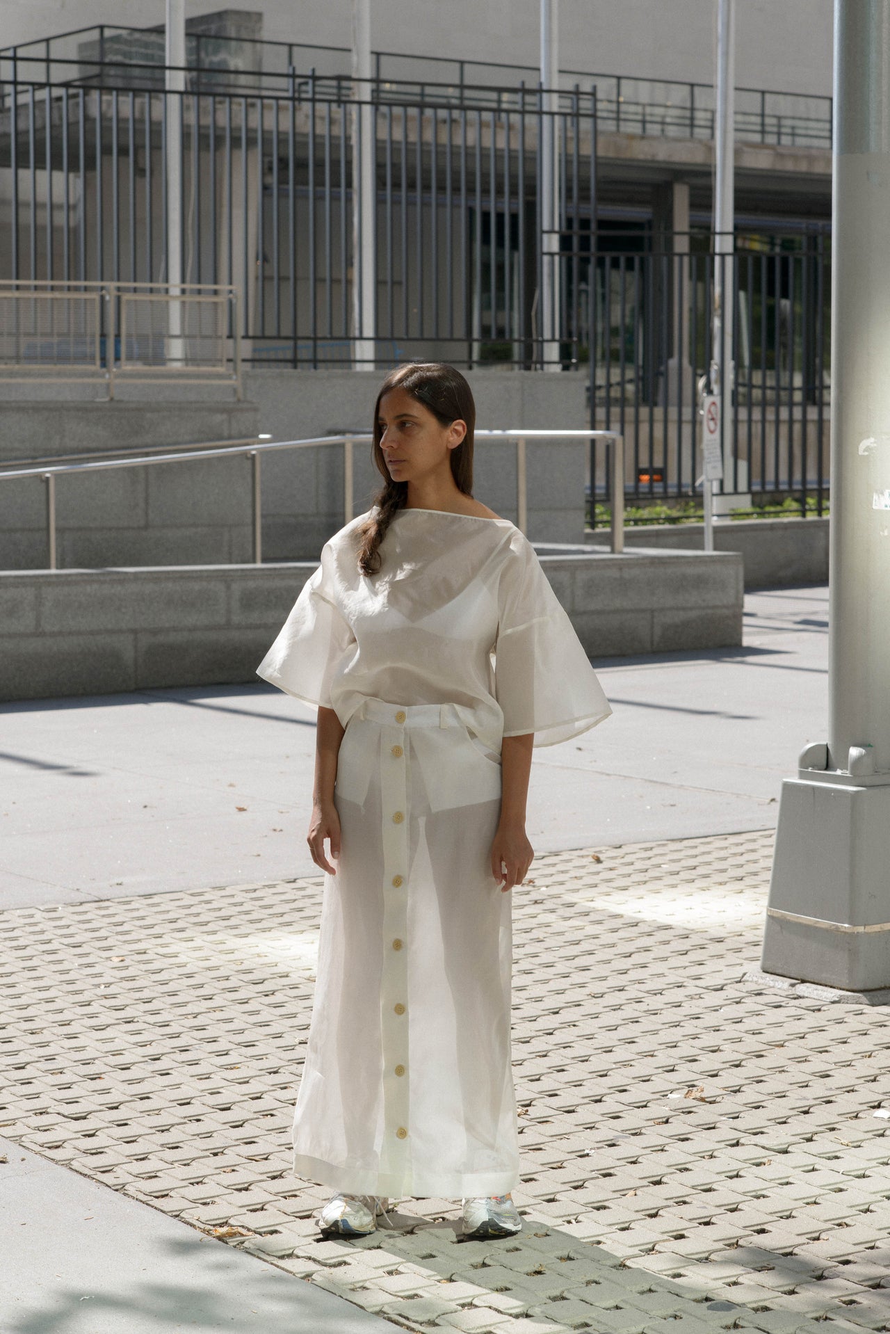 Duffy Skirt - Silk Organza