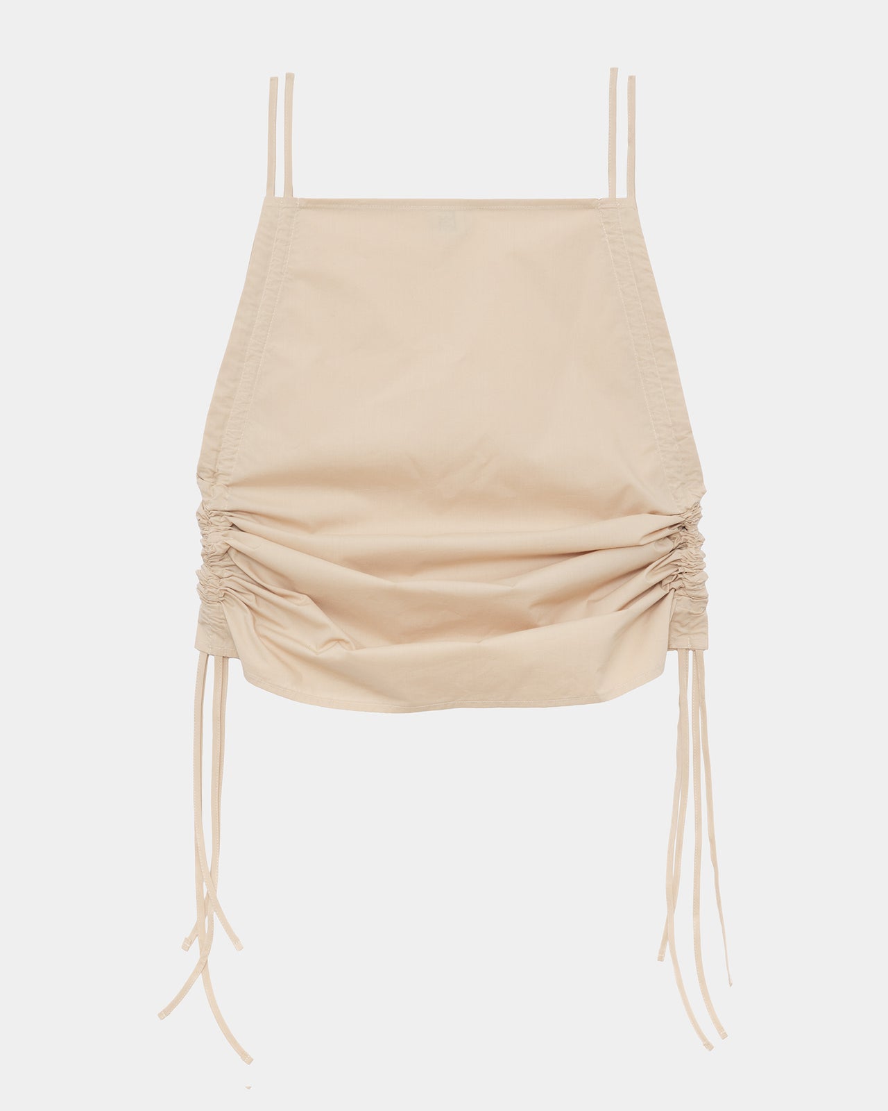 Pictorial Top - Organic Cotton Poplin - Andradita Sand