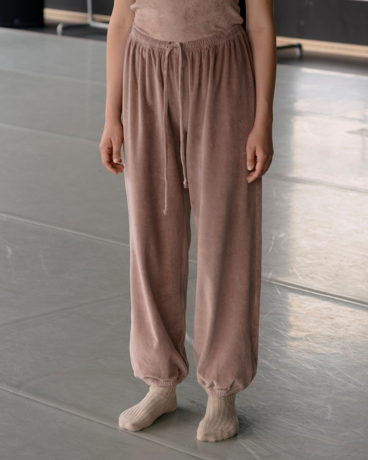 Pillow Sweatpants - Organic Cotton Velour - Tecto Brown