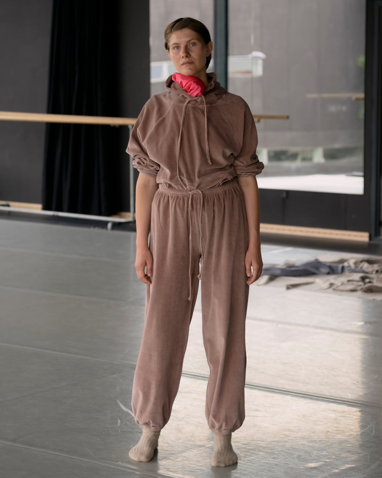 Pillow Sweatpants - Organic Cotton Velour - Tecto Brown