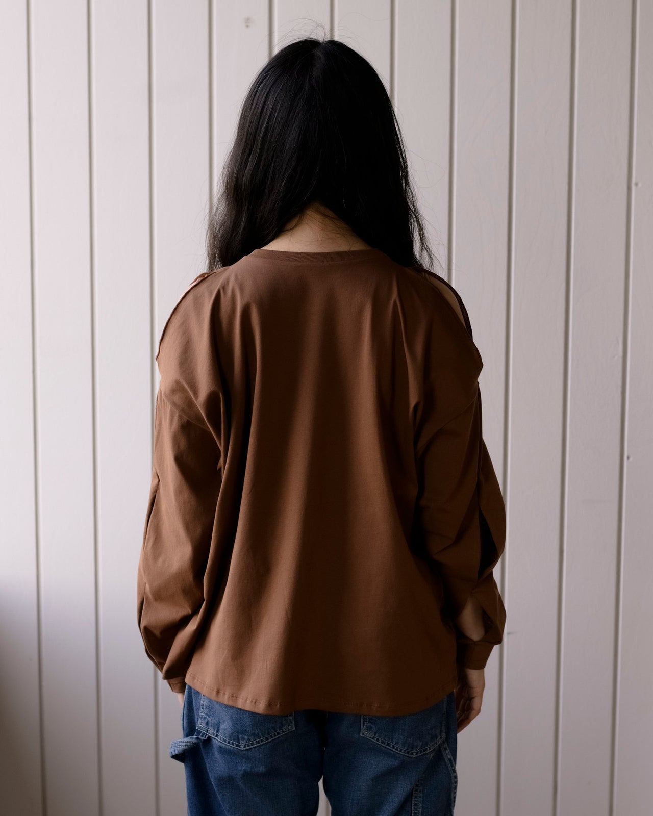 Pin Long Sleeve Tee - Regenerative Cotton Jersey - Ocular