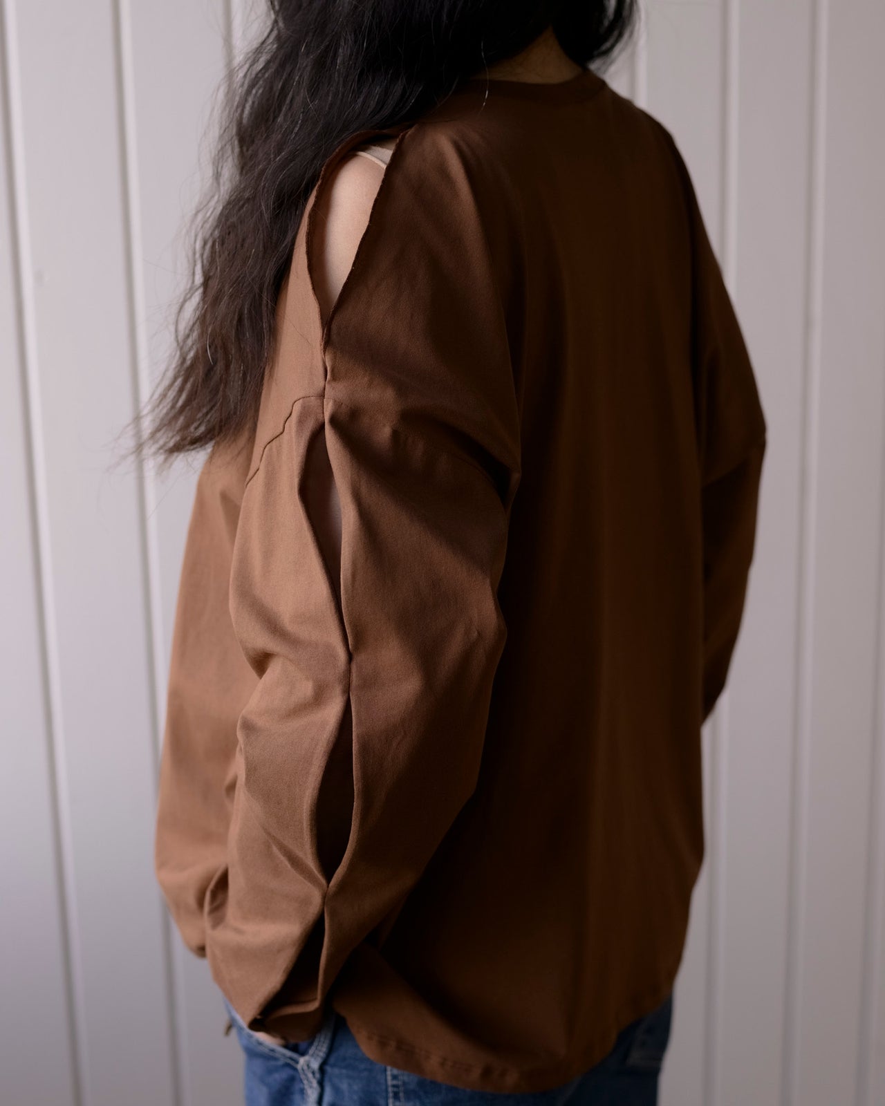 Pin Long Sleeve Tee - Regenerative Cotton Jersey - Ocular