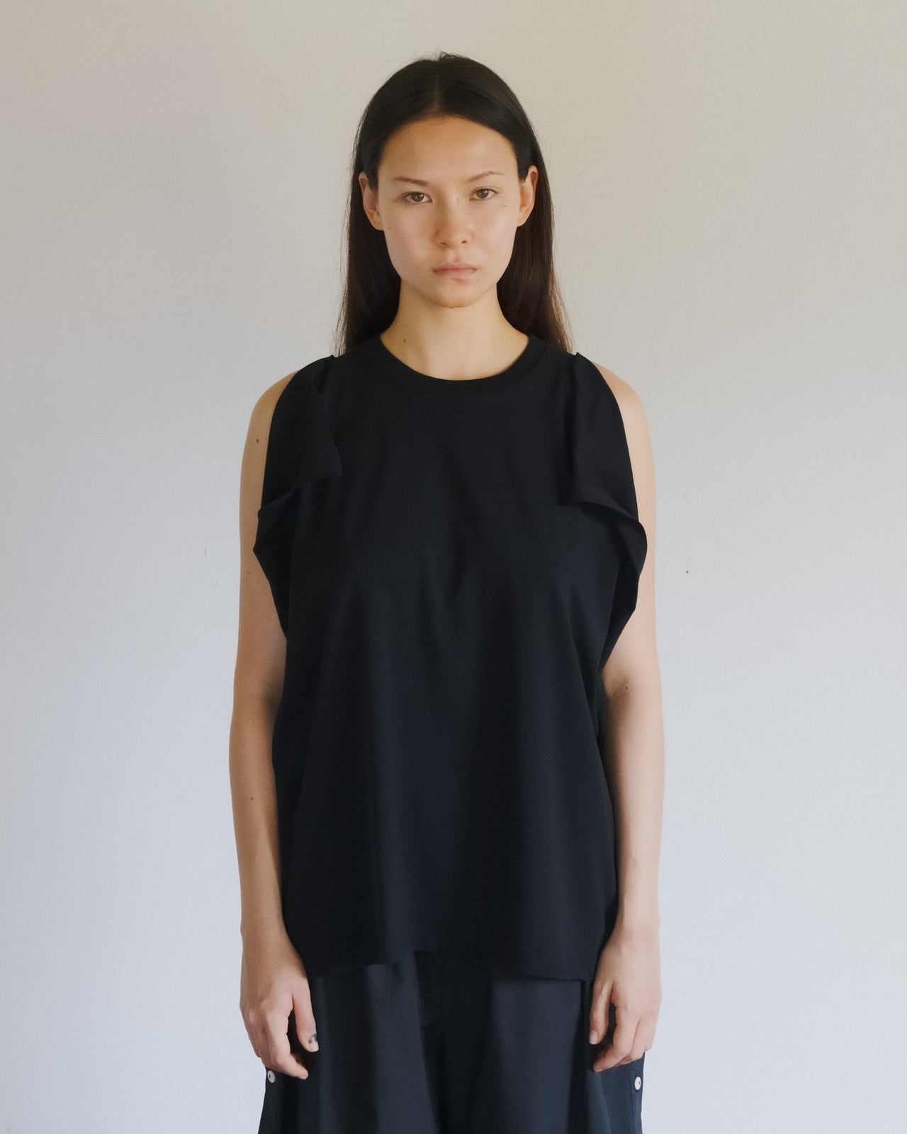 Pin Tank - Regenerative Cotton - Black