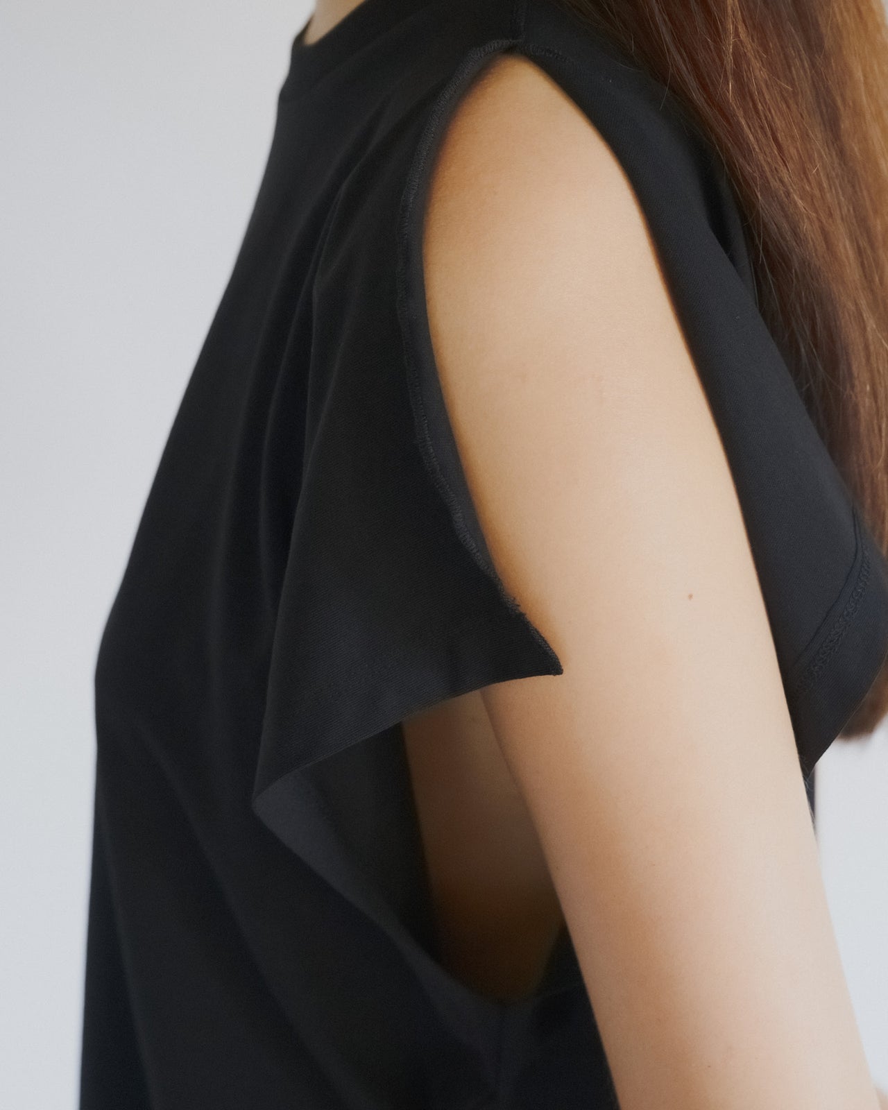 Pin Tank - Regenerative Cotton - Black