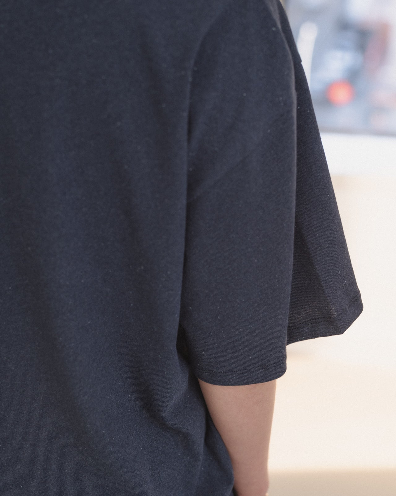 Pin Tee Shirt - Recycled Cotton Jersey - Echo Blue