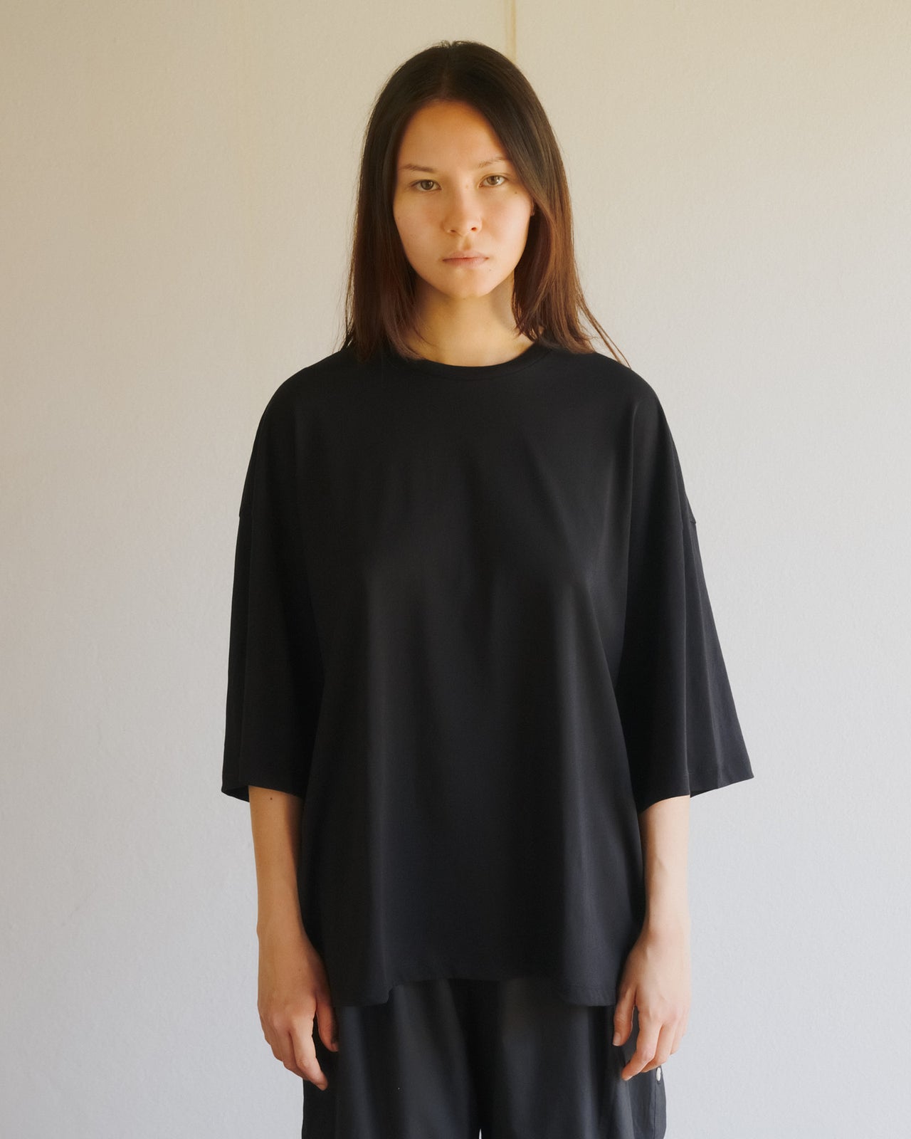 Pin Tee Shirt - Regenerative Cotton - Black