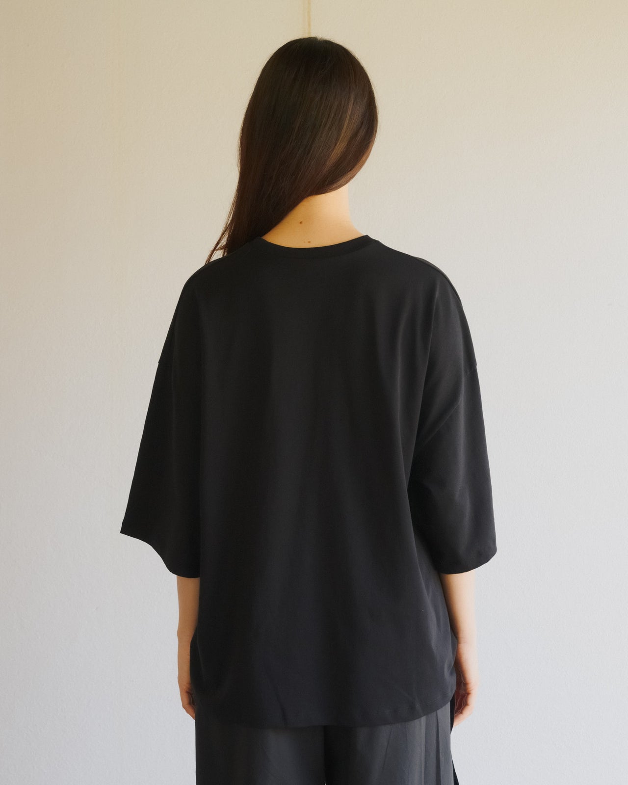 Pin Tee Shirt - Regenerative Cotton - Black
