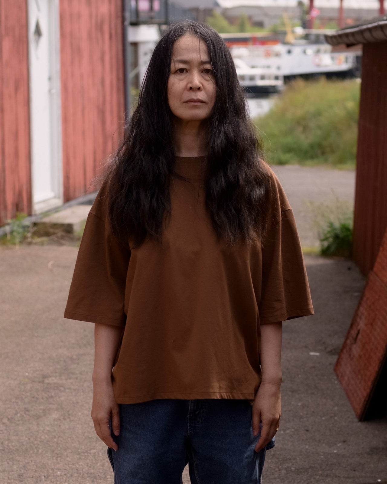 Pin Tee Shirt - Regenerative Cotton Jersey - Ocular