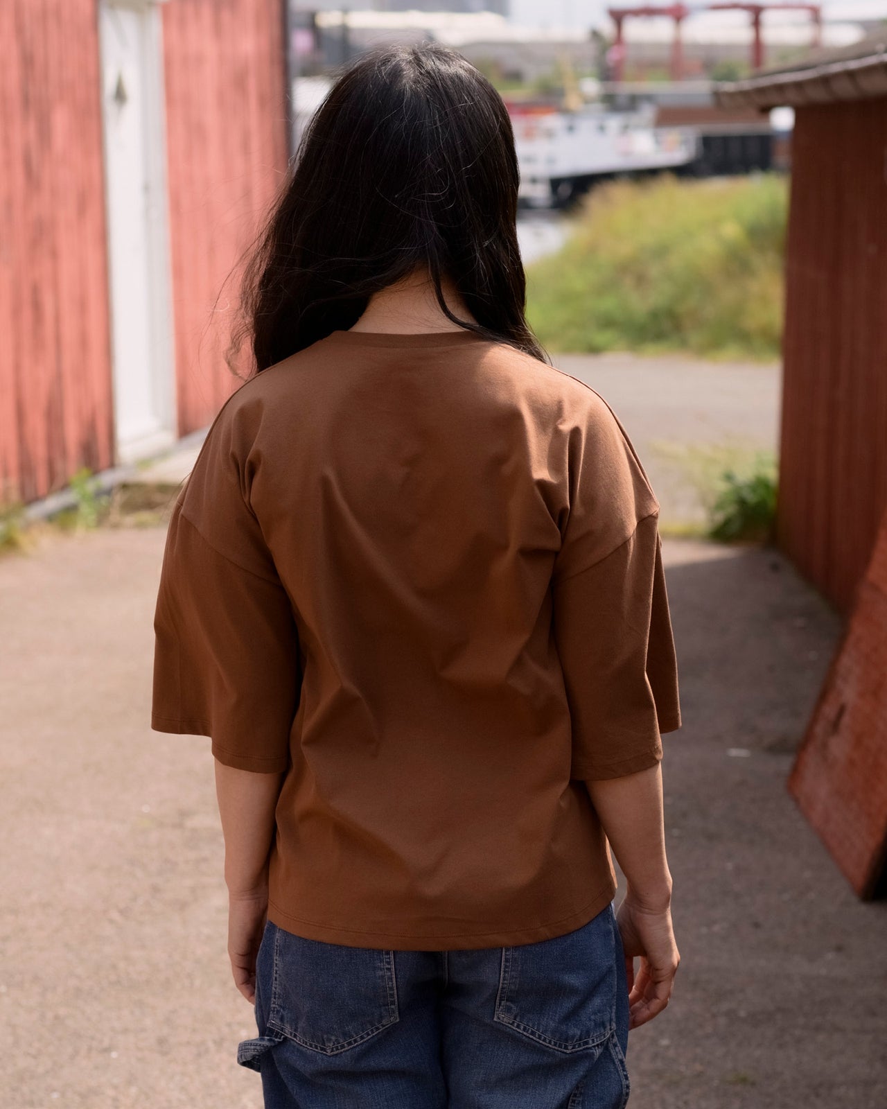 Pin Tee Shirt - Regenerative Cotton Jersey - Ocular