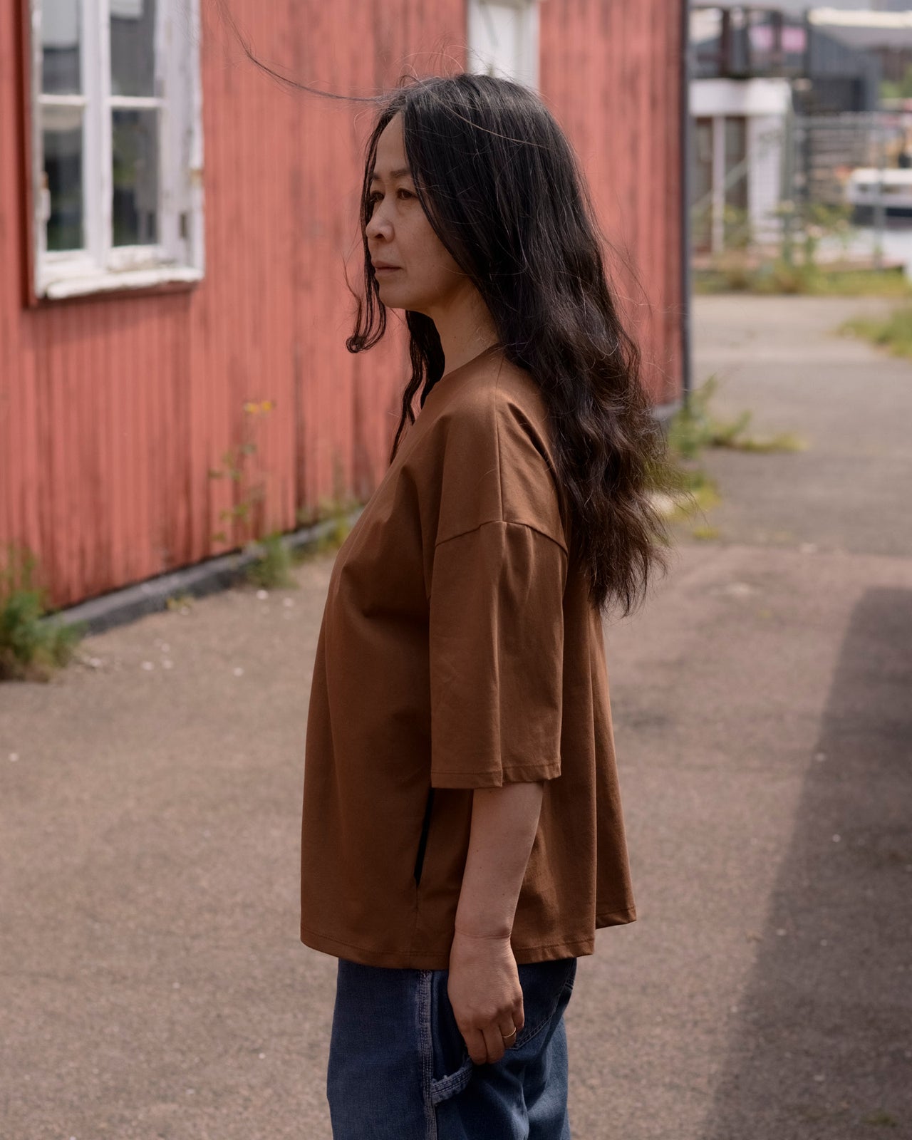 Pin Tee Shirt - Regenerative Cotton Jersey - Ocular