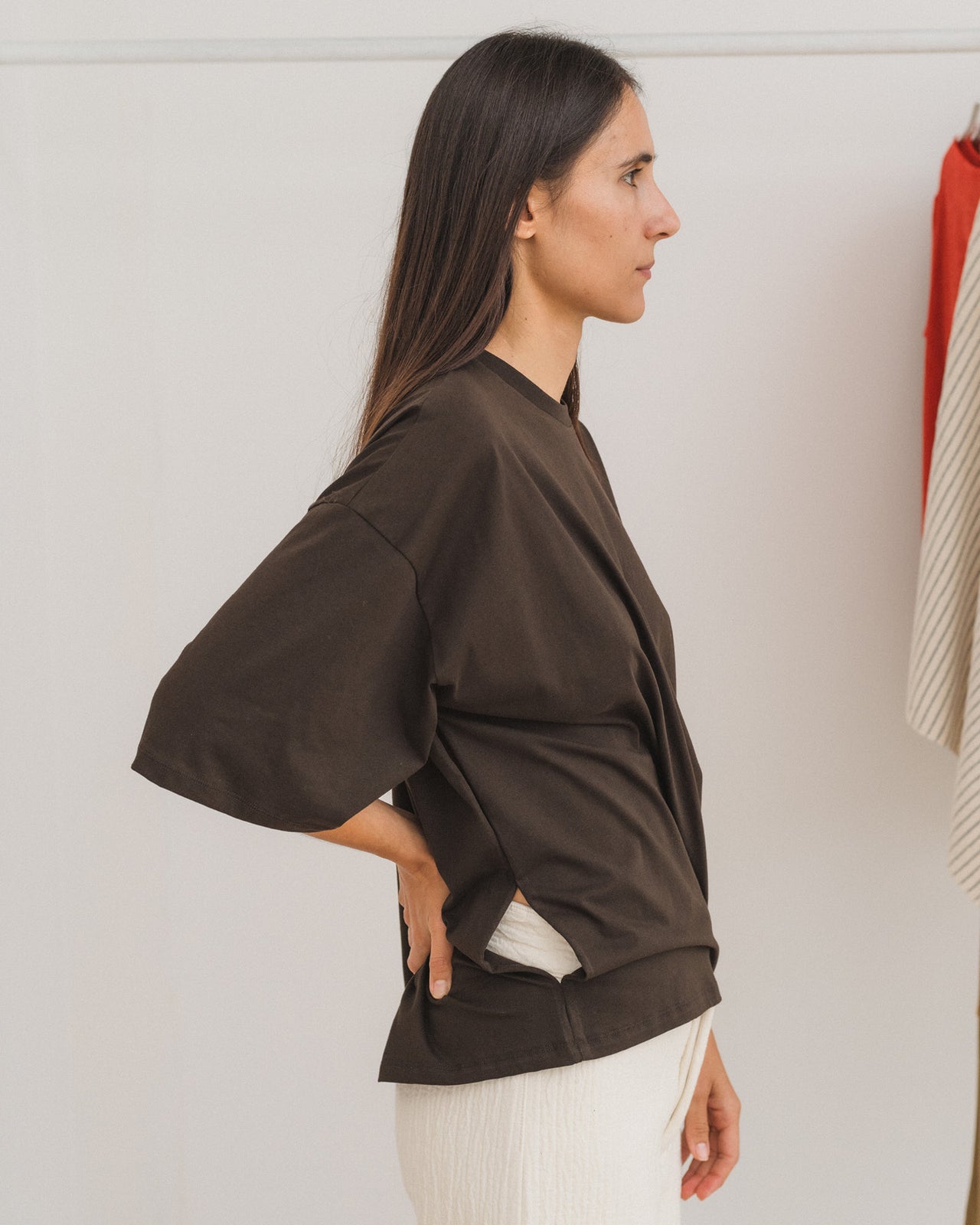 Pin Tee Shirt - Regenerative Cotton - Fovea