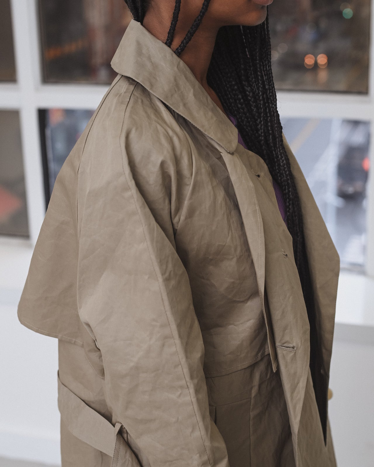 Plane Coat - Organic Cotton - Khaki