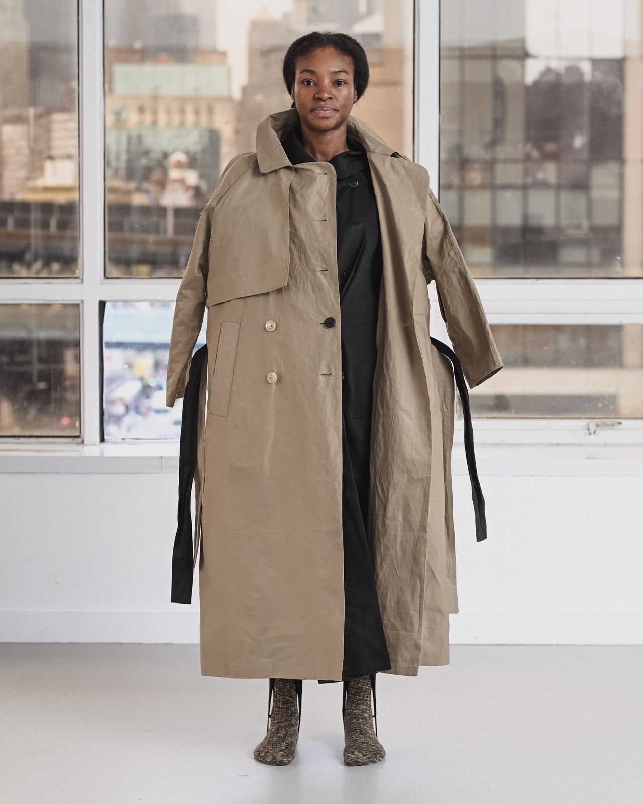 Plane Coat - Organic Cotton - Khaki