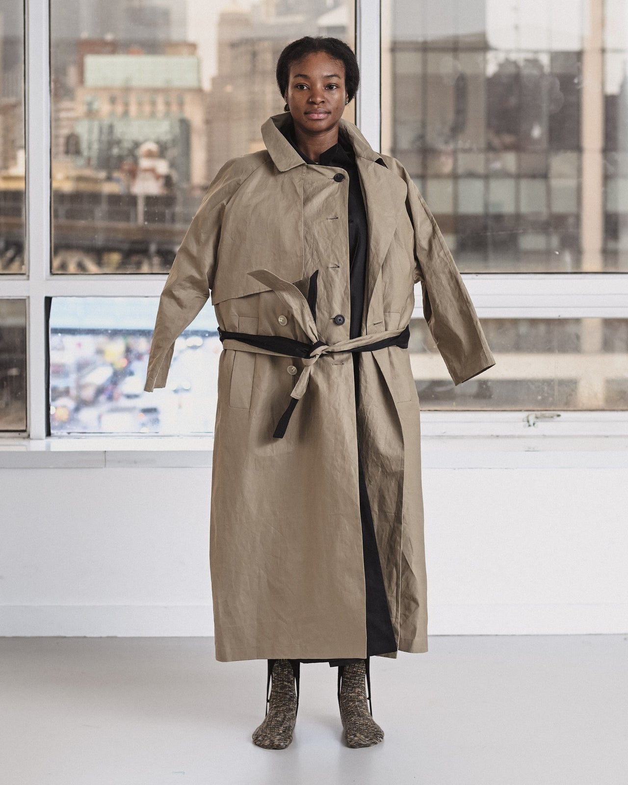 Plane Coat - Organic Cotton - Khaki