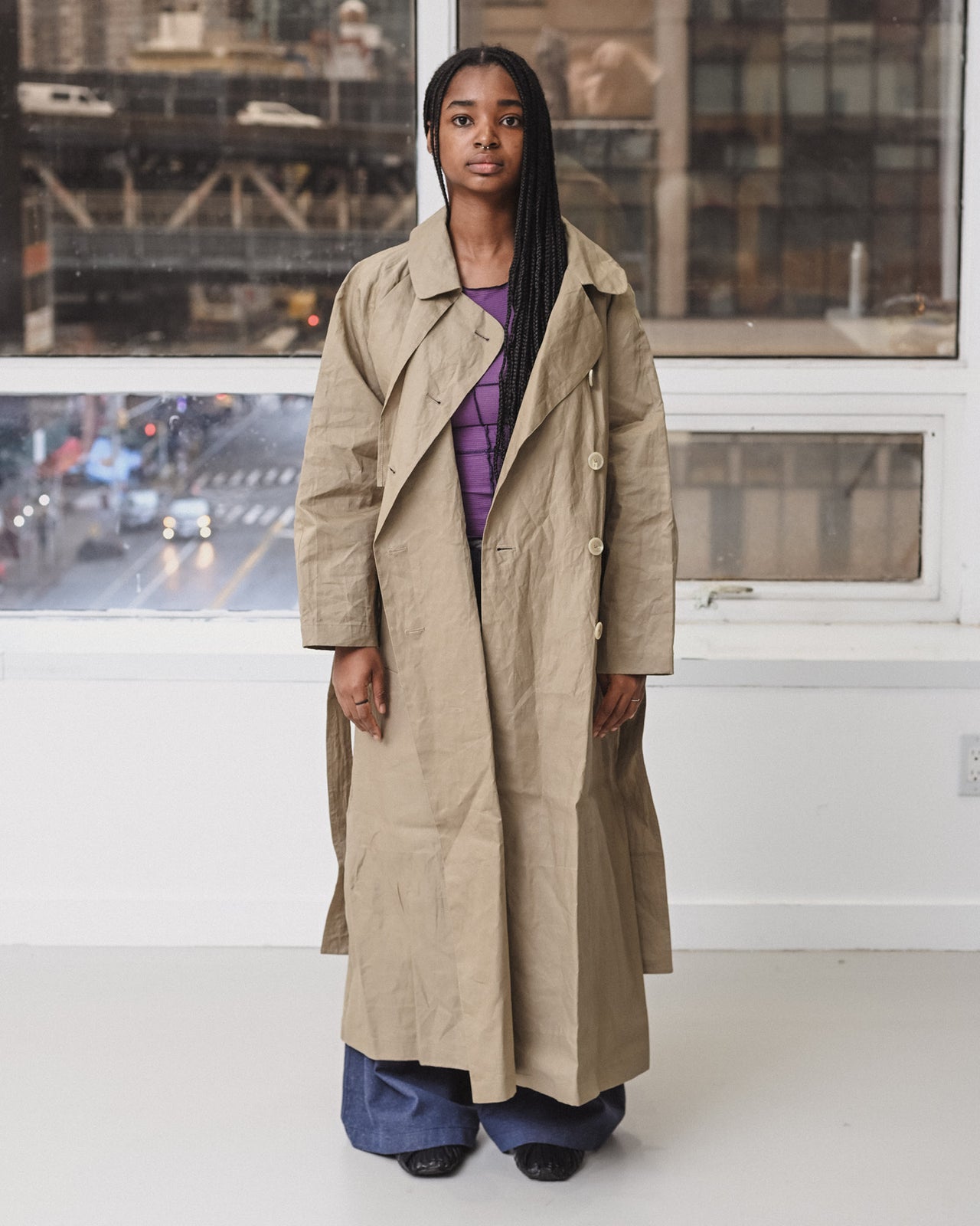 Plane Coat - Organic Cotton - Khaki