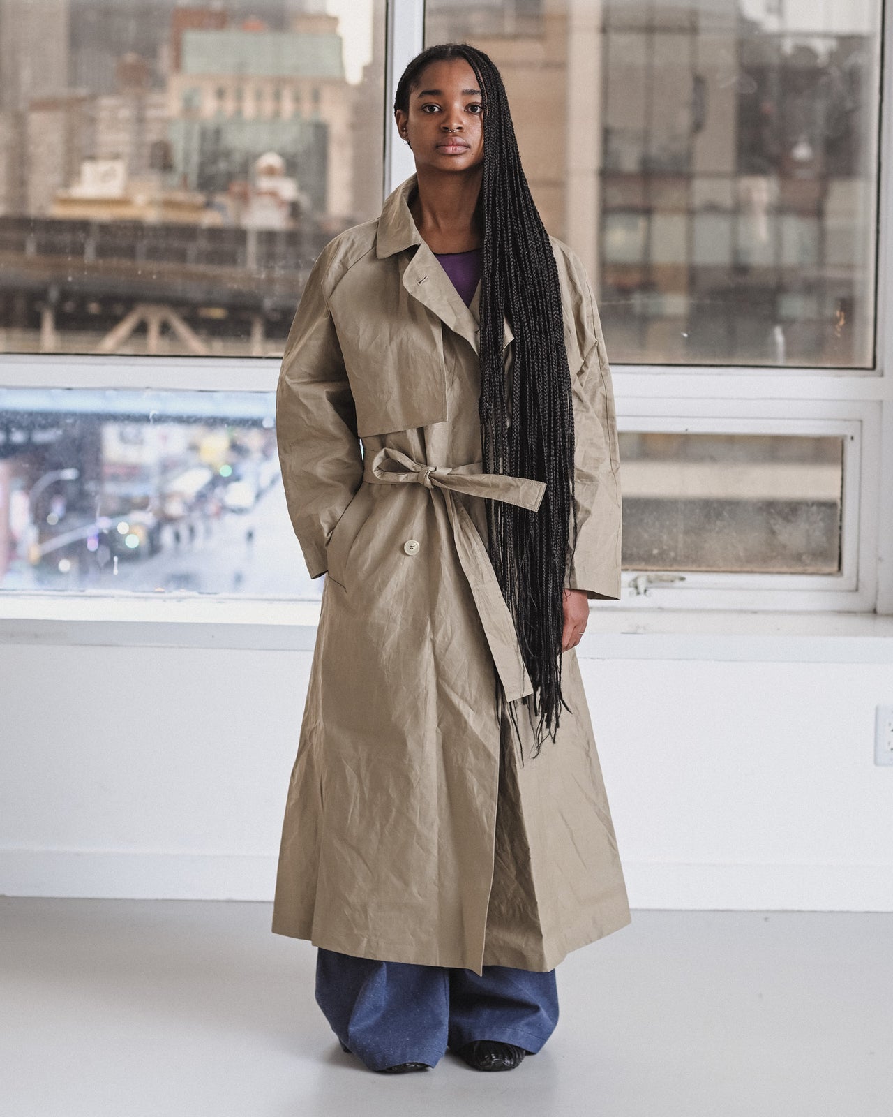 Plane Coat - Organic Cotton - Khaki