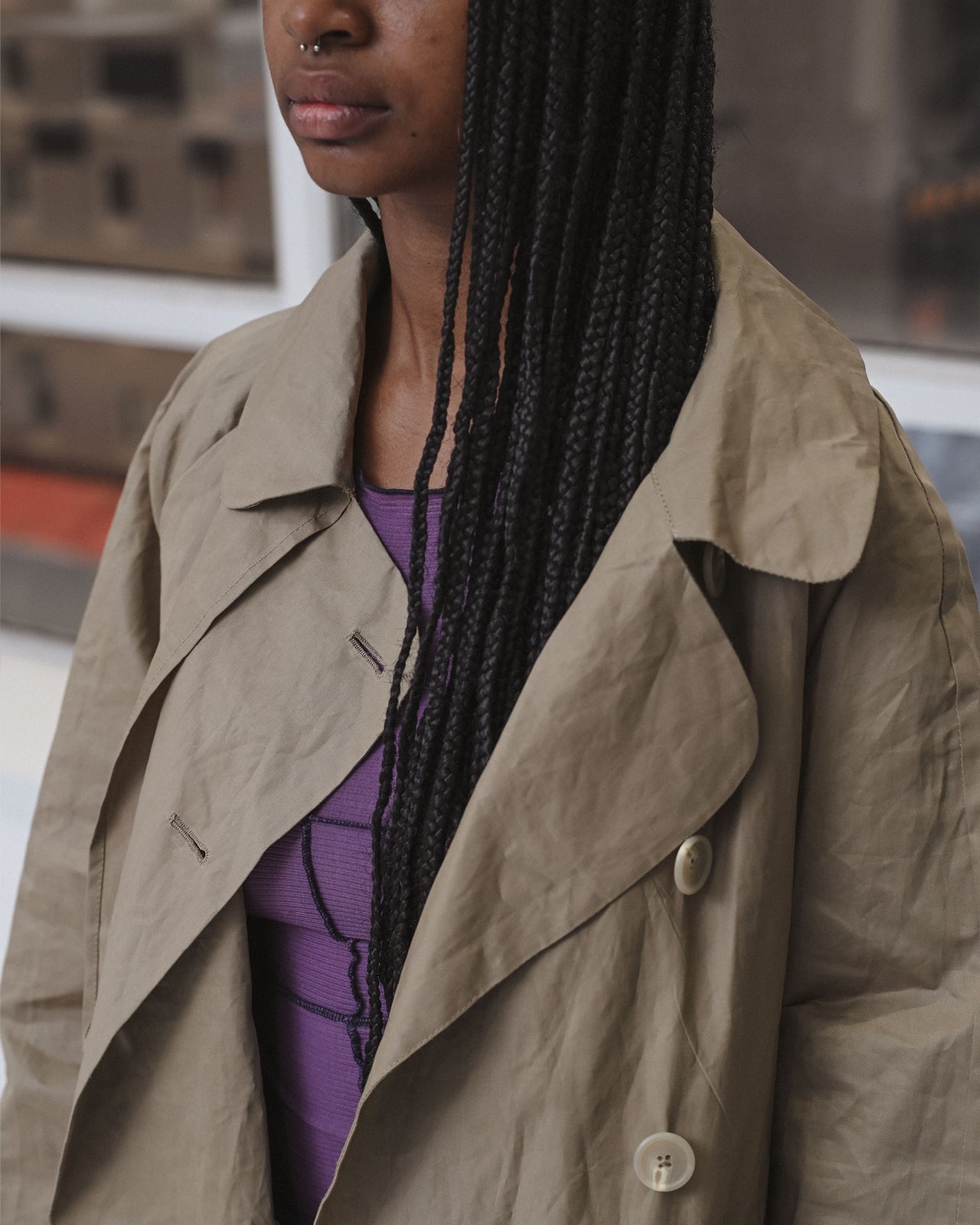 Plane Coat - Organic Cotton - Khaki