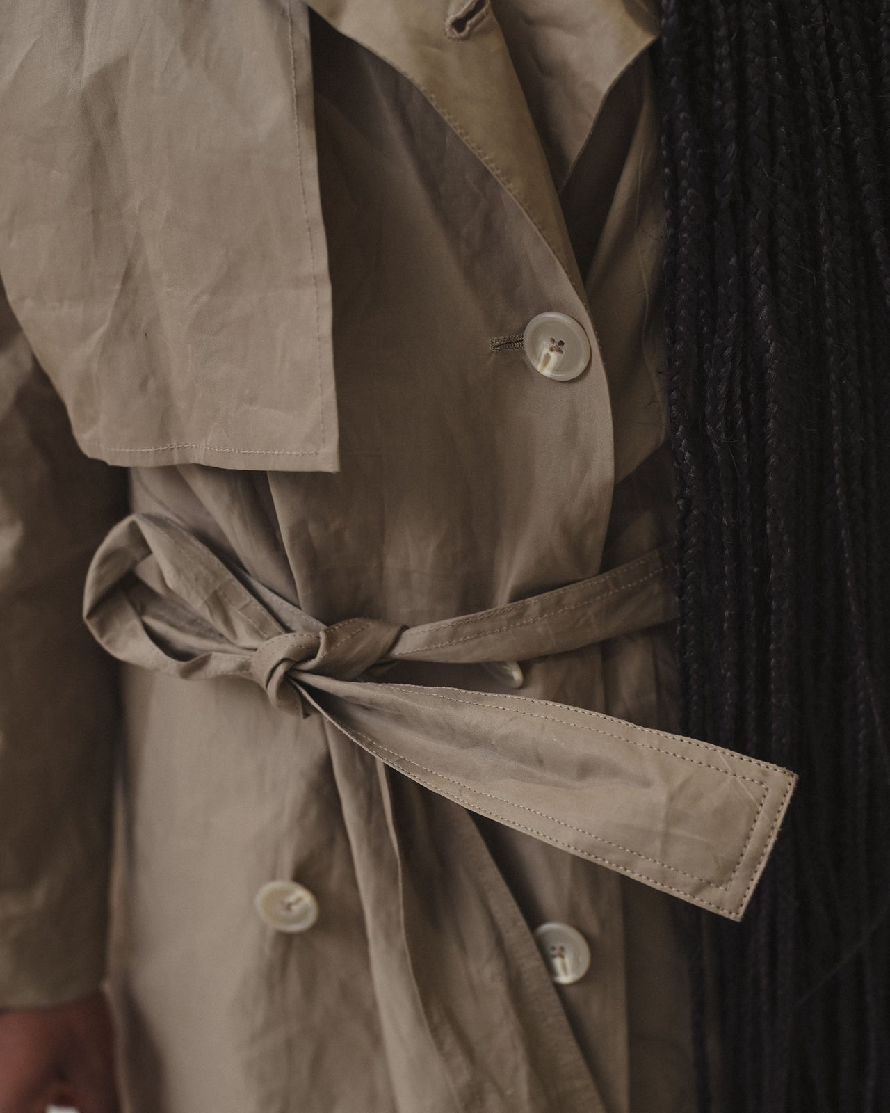 Plane Coat - Organic Cotton - Khaki