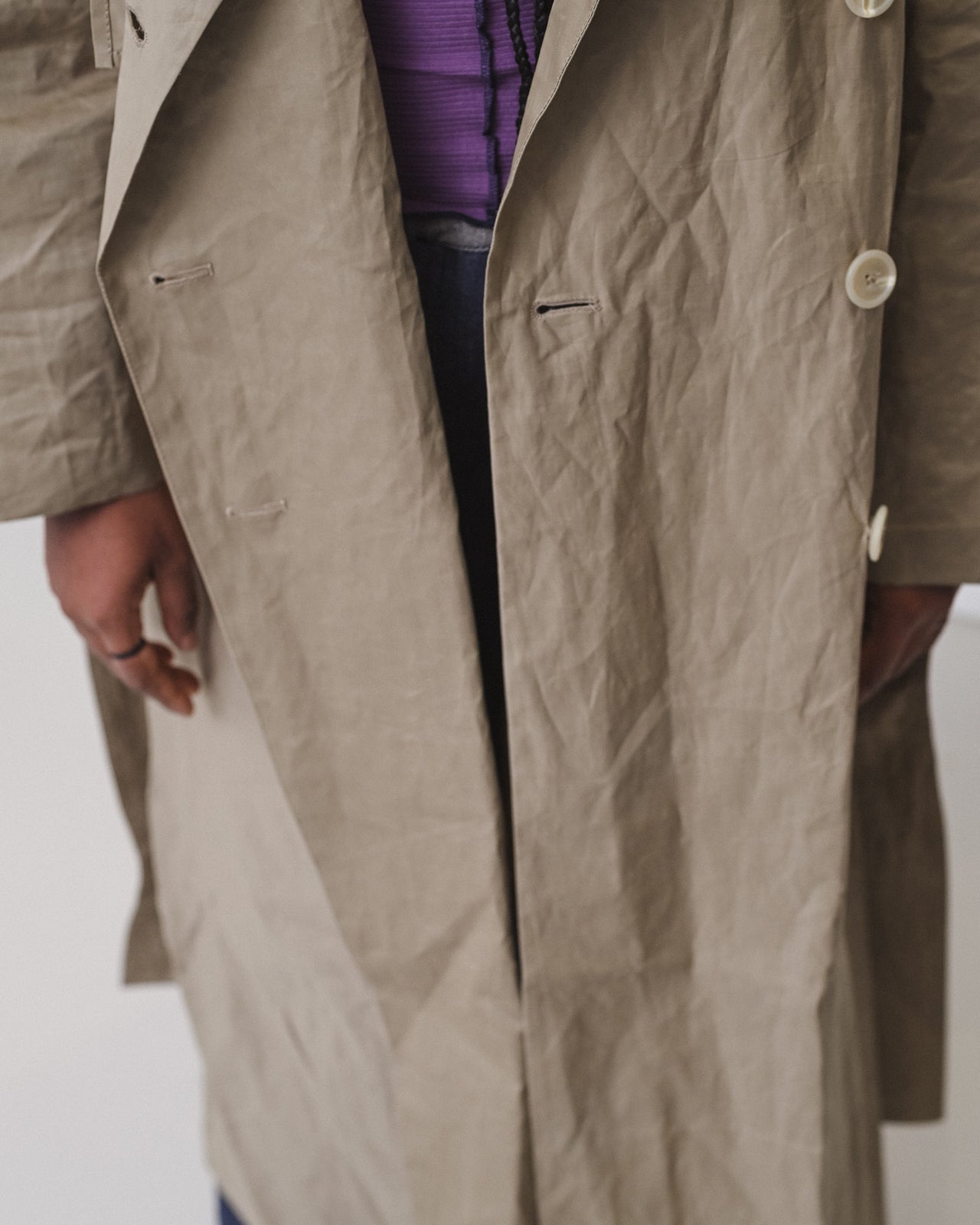 Plane Coat - Organic Cotton - Khaki