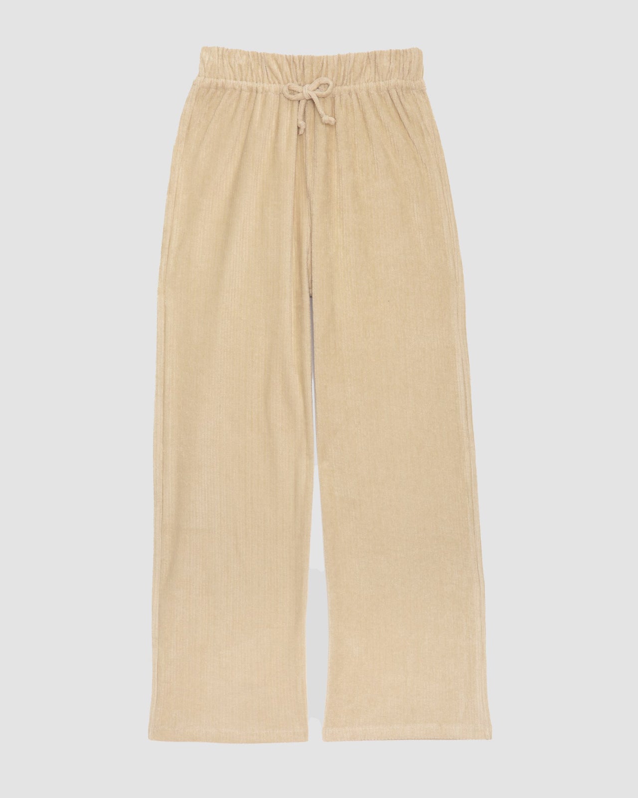 Pose Pants - Organic Cotton Terry - Beige