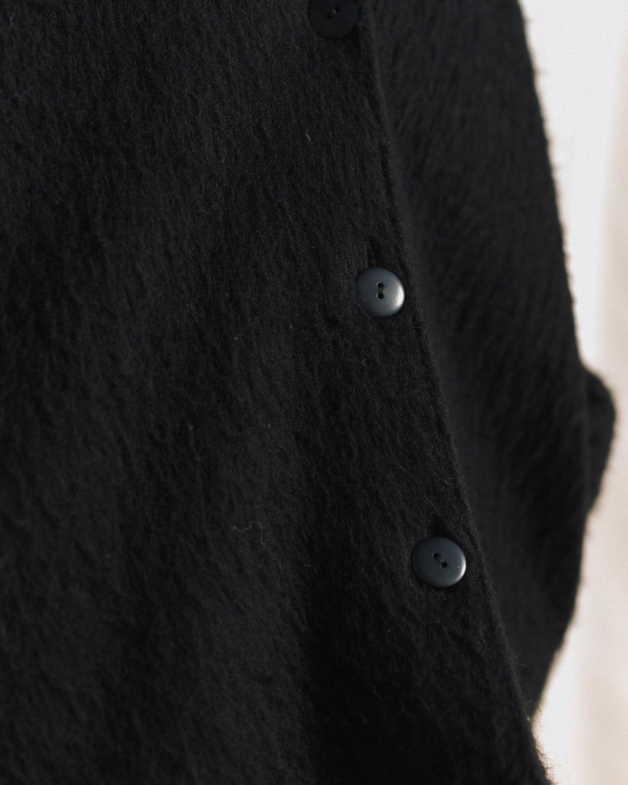 Pyrenees Jacket - Brushed Wool - Black