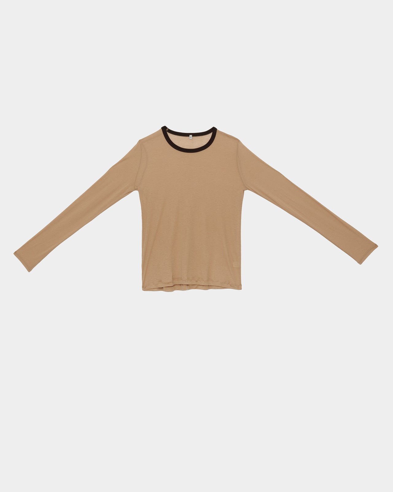 Racer Long Sleeve Tee - Bamboo Lyocell - Aural / Tactile