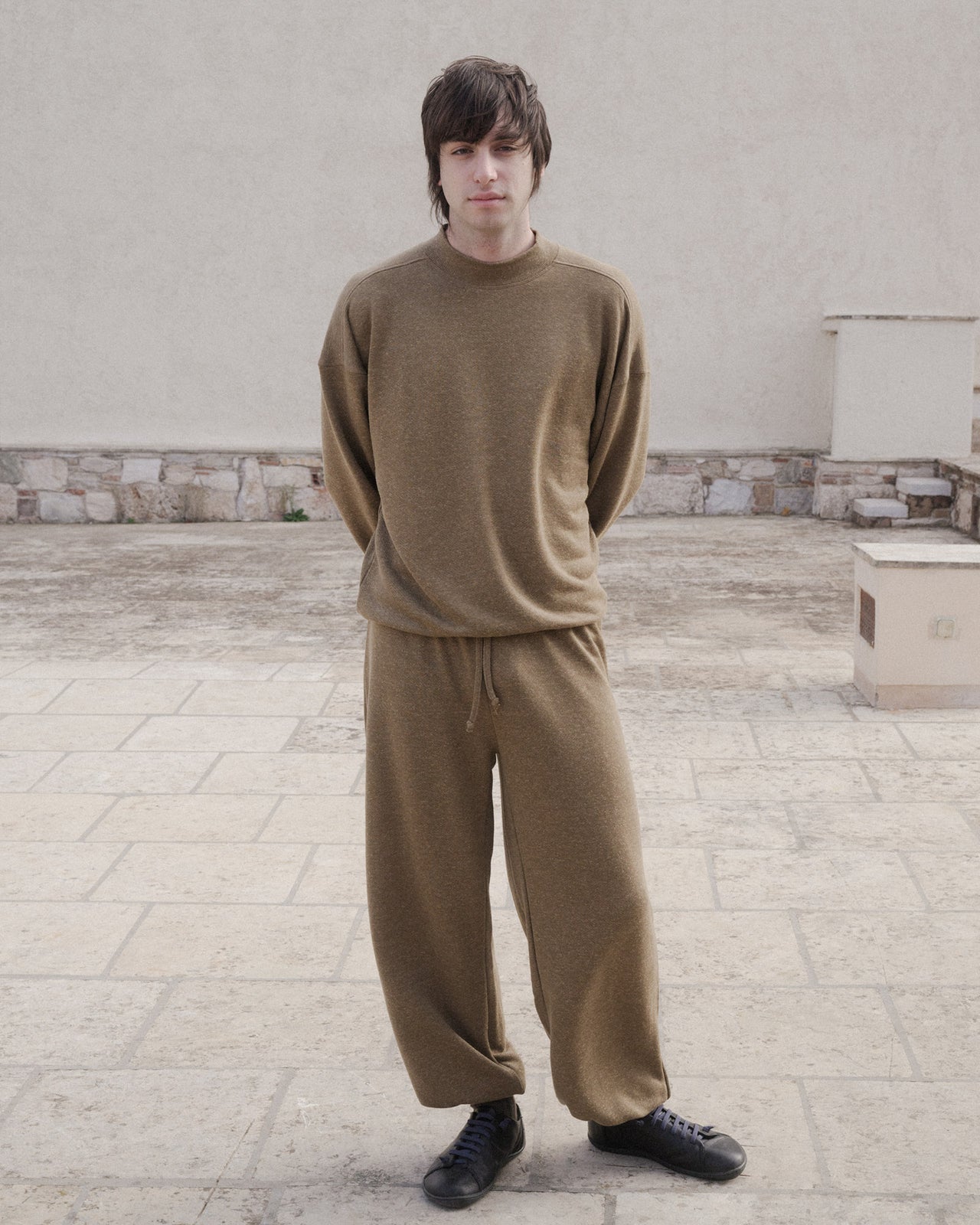 Ran Pants - Regenerative Cotton - Stome Green
