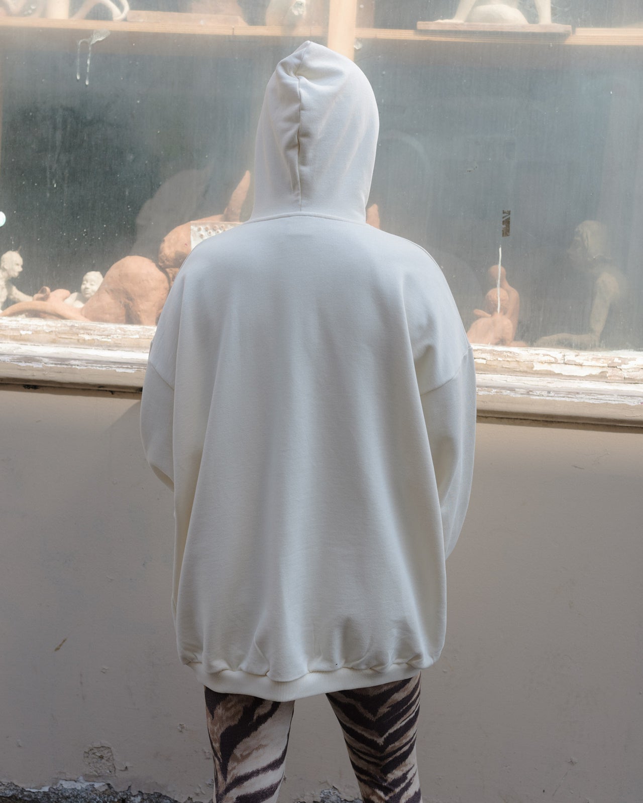 Rim Hoodie - Regenerative Cotton Fleece - Undyed