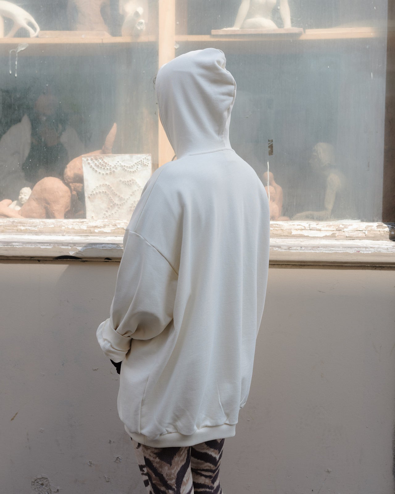 Rim Hoodie - Regenerative Cotton Fleece - Undyed