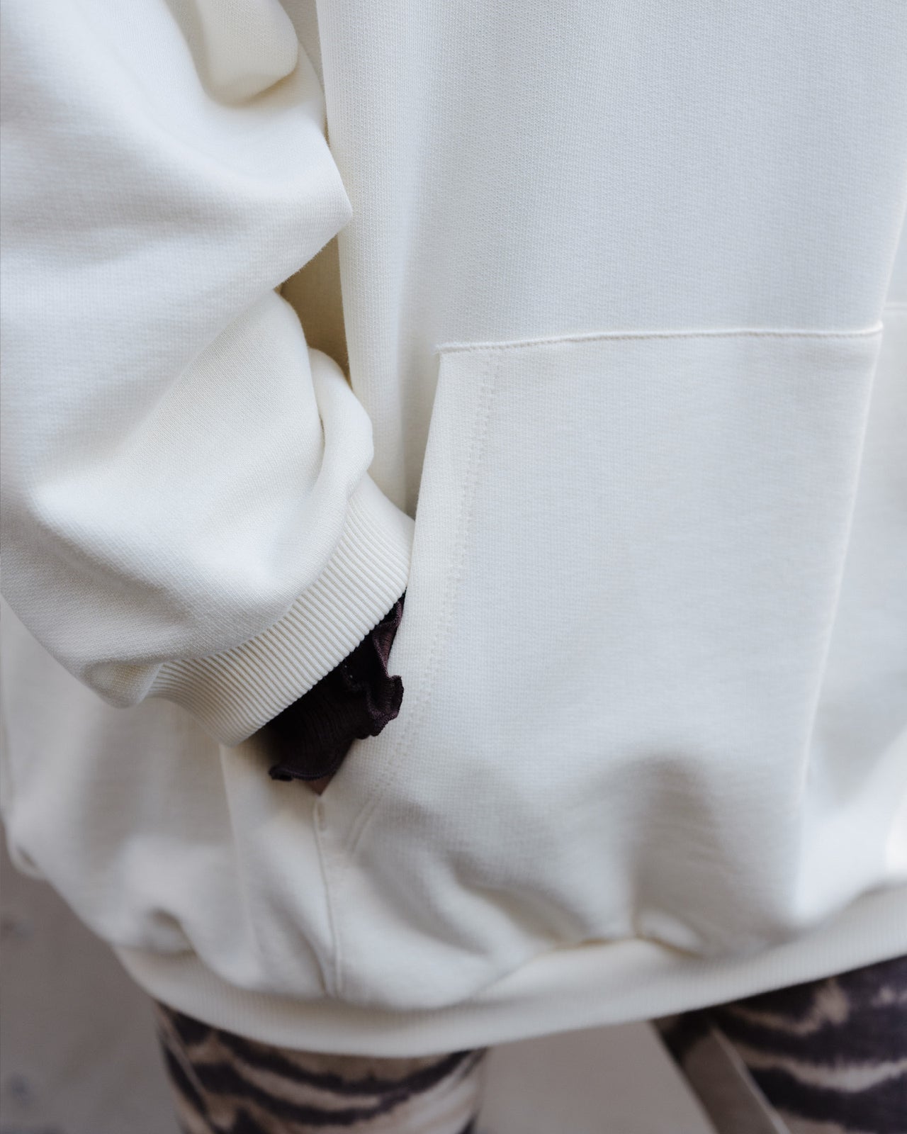 Rim Hoodie - Regenerative Cotton Fleece - Undyed