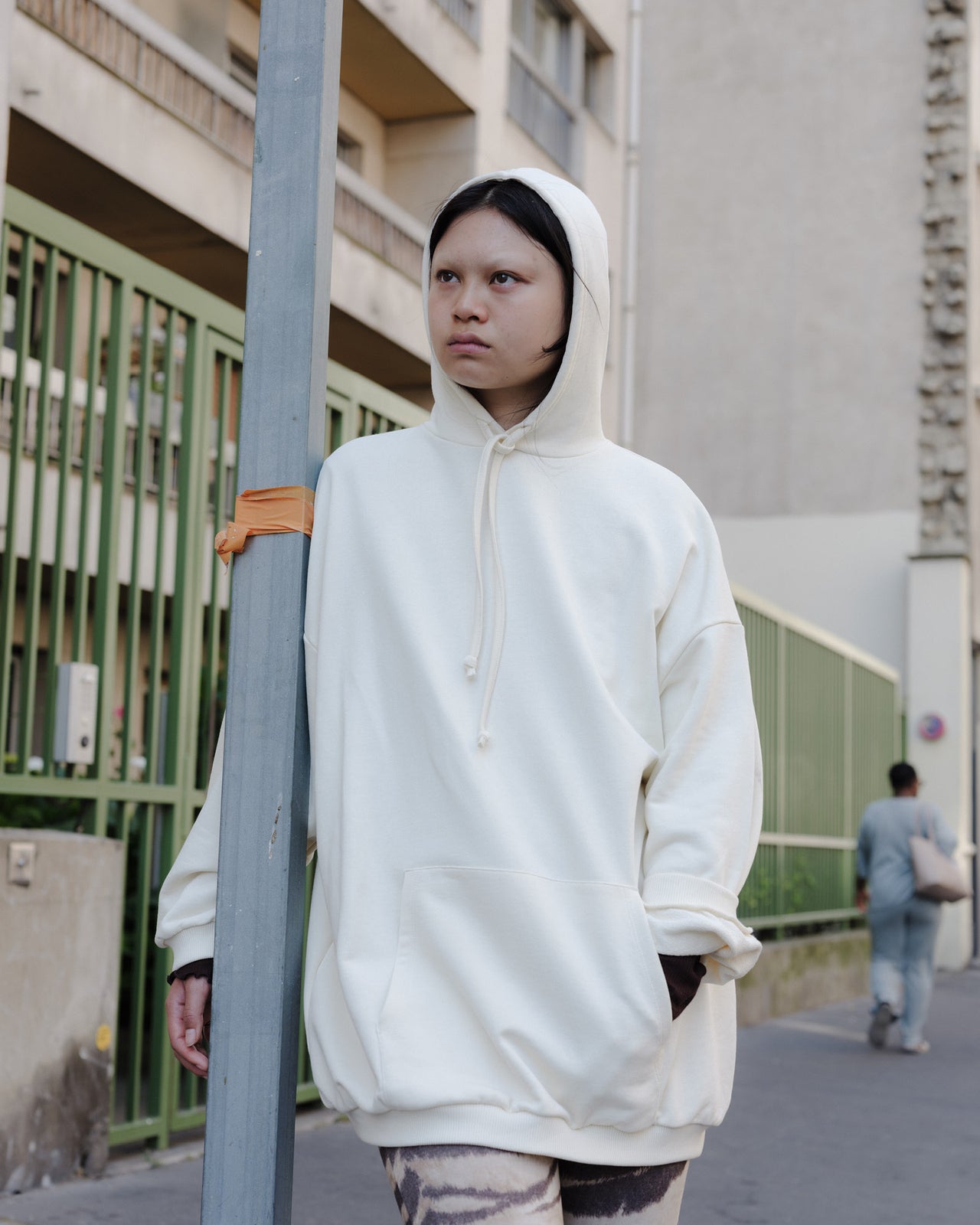 Rim Hoodie - Regenerative Cotton Fleece - Undyed