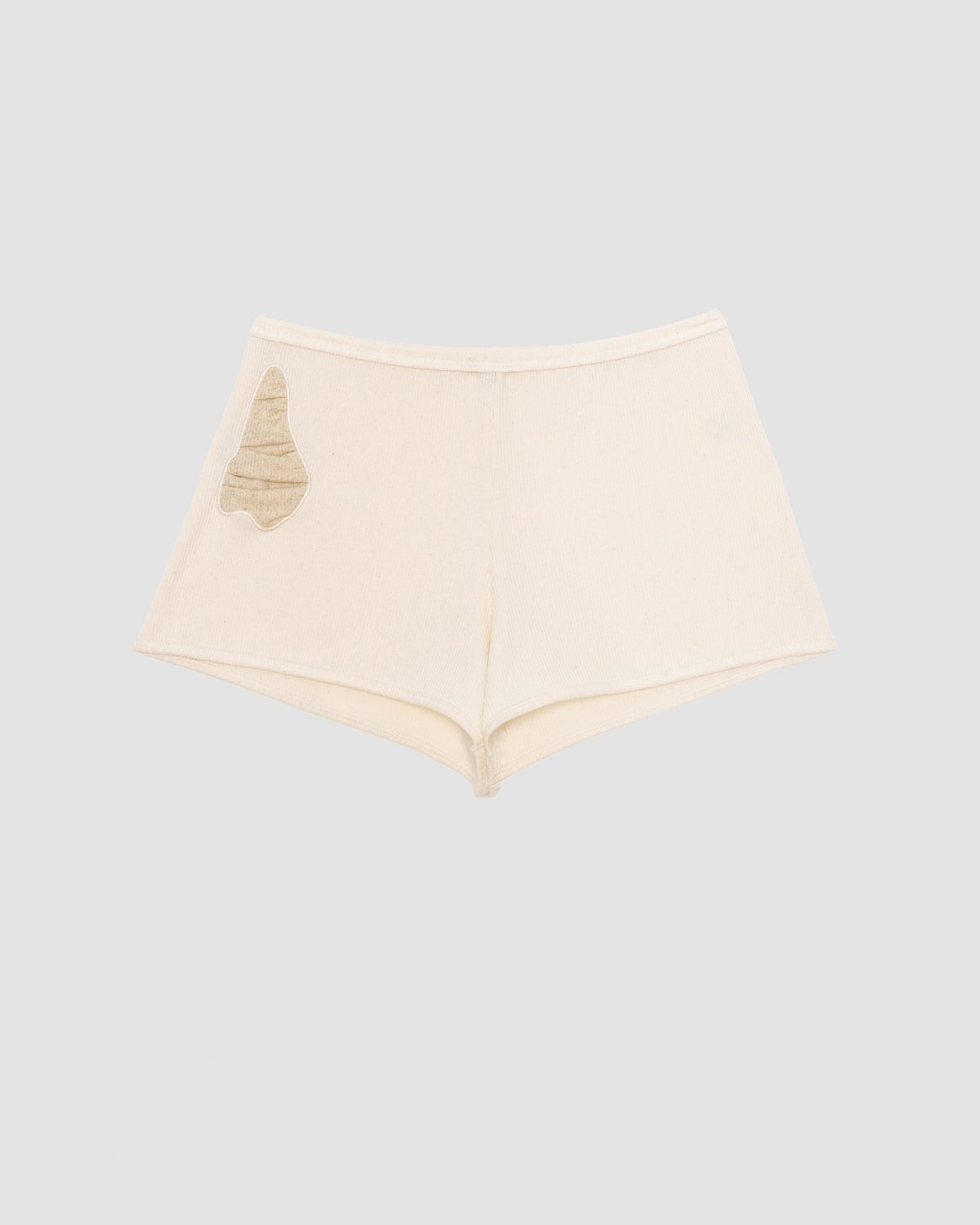 Root Shorts - Recycled Cotton Rib - Undyed