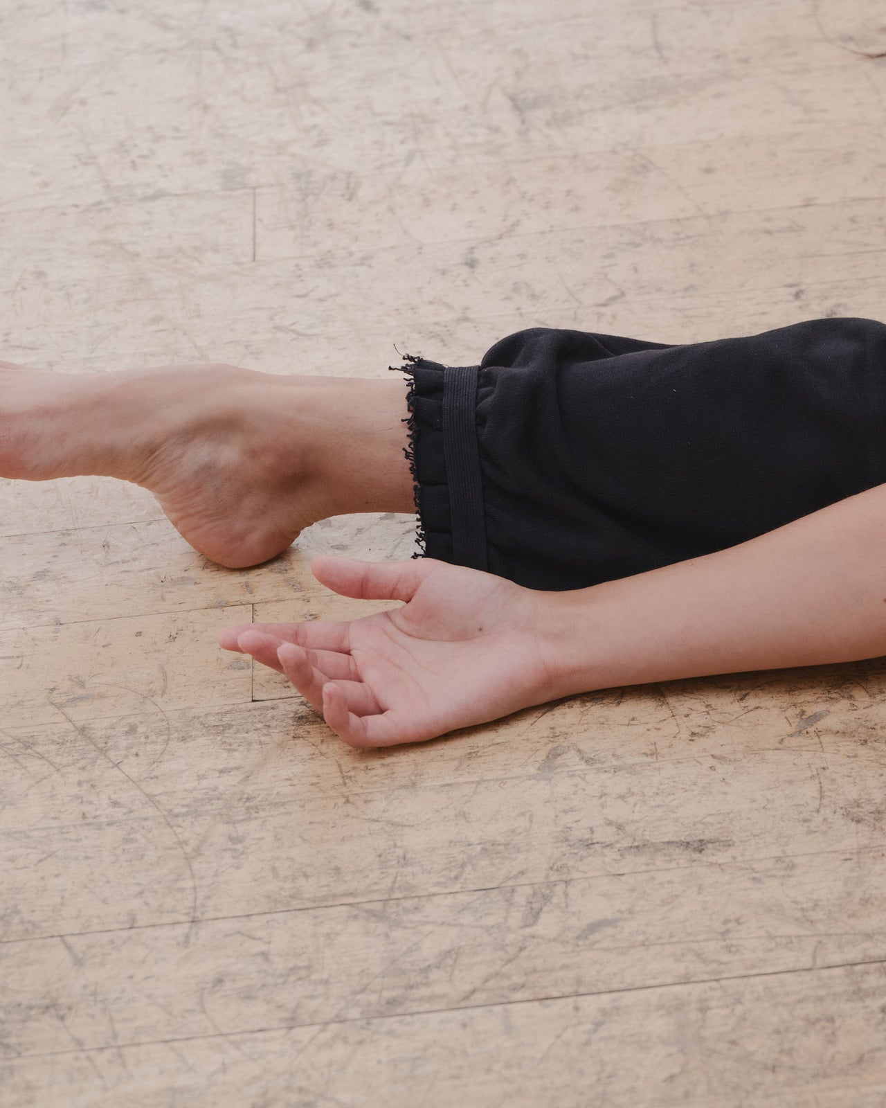 Route Sweatpants - Organic Cotton Fleece - Black