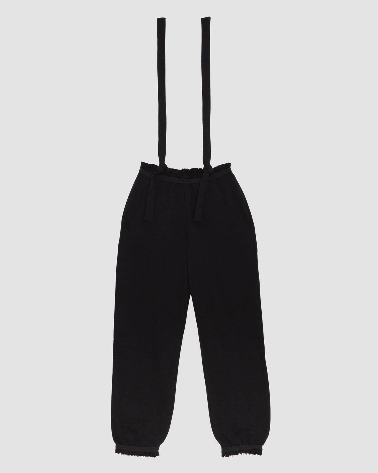 Route Sweatpants - Organic Cotton Fleece - Black