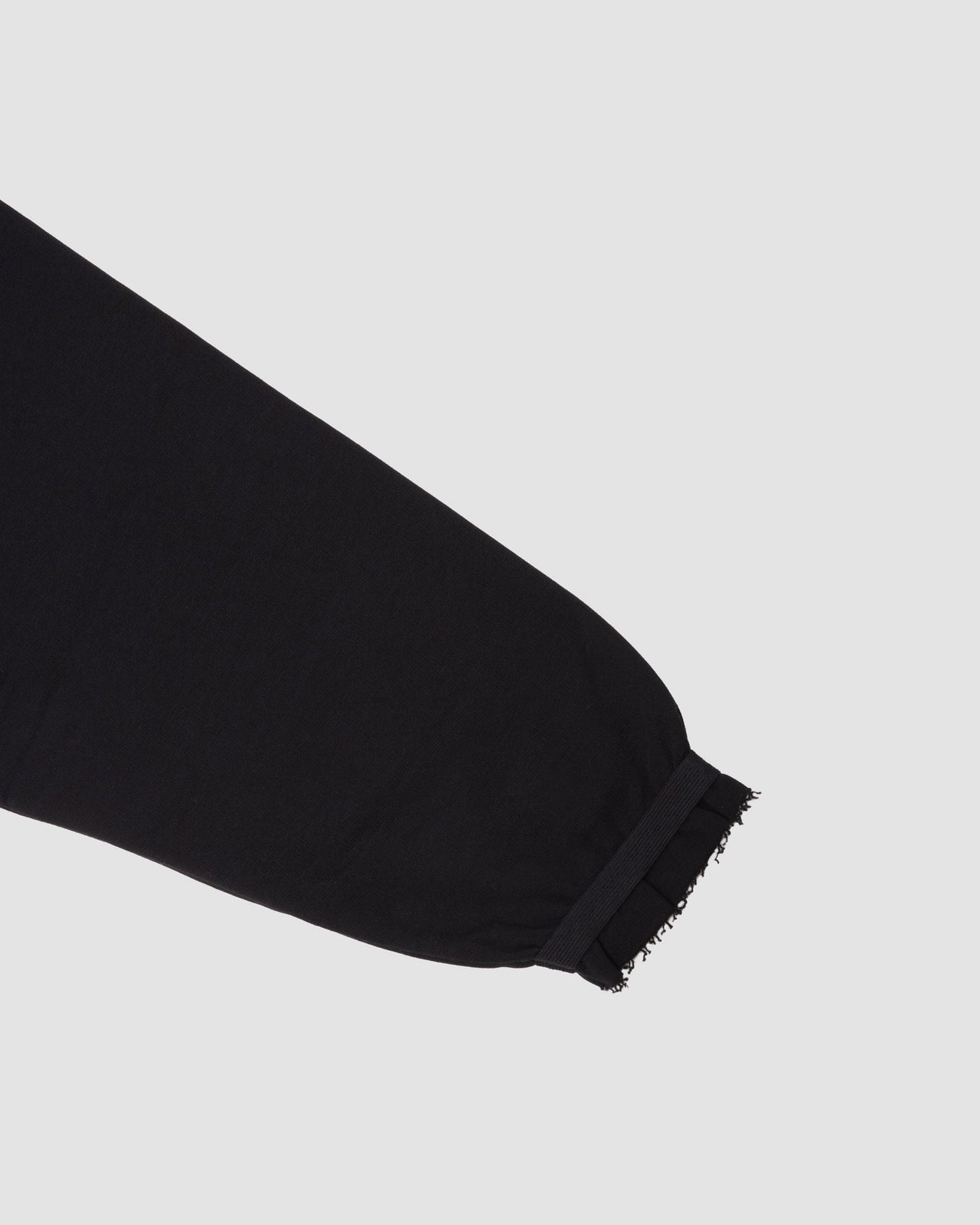 Route Sweatshirt - Organic Cotton Fleece - Black