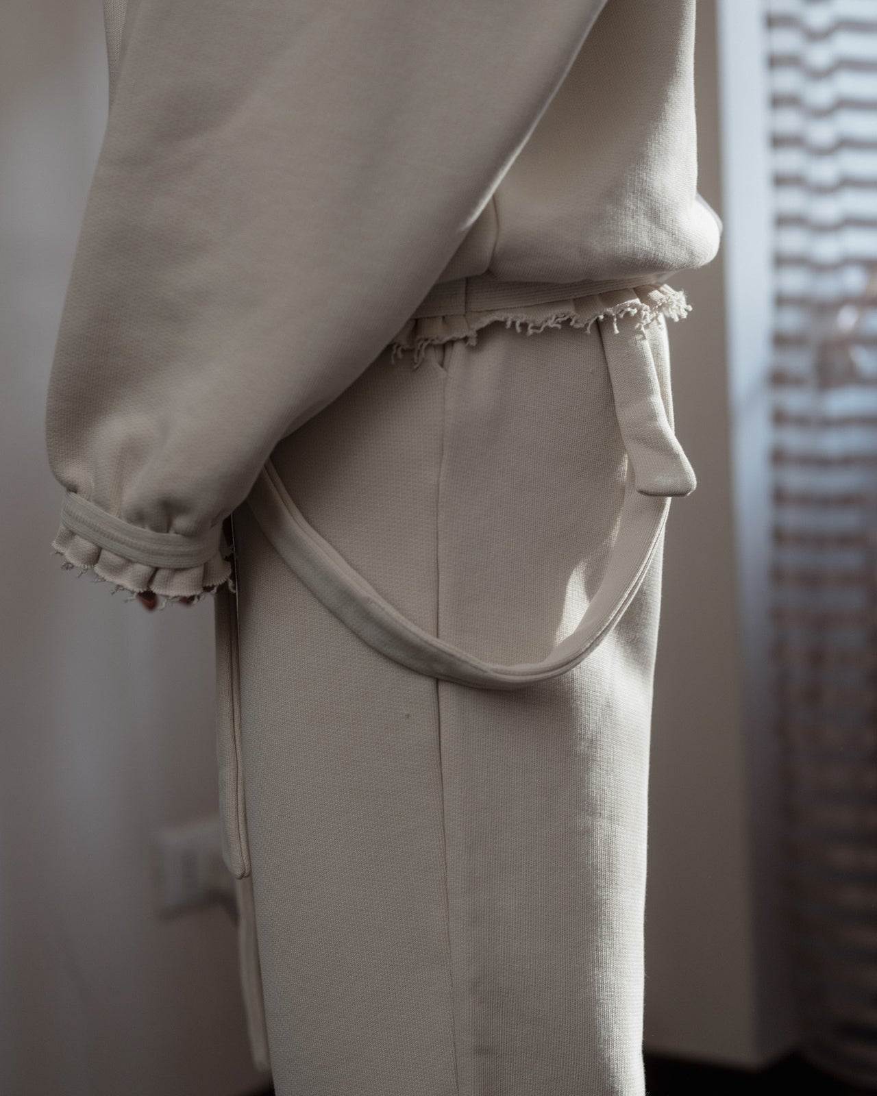 Route Sweat Pants - Cotton Rib - Undyed - WT23