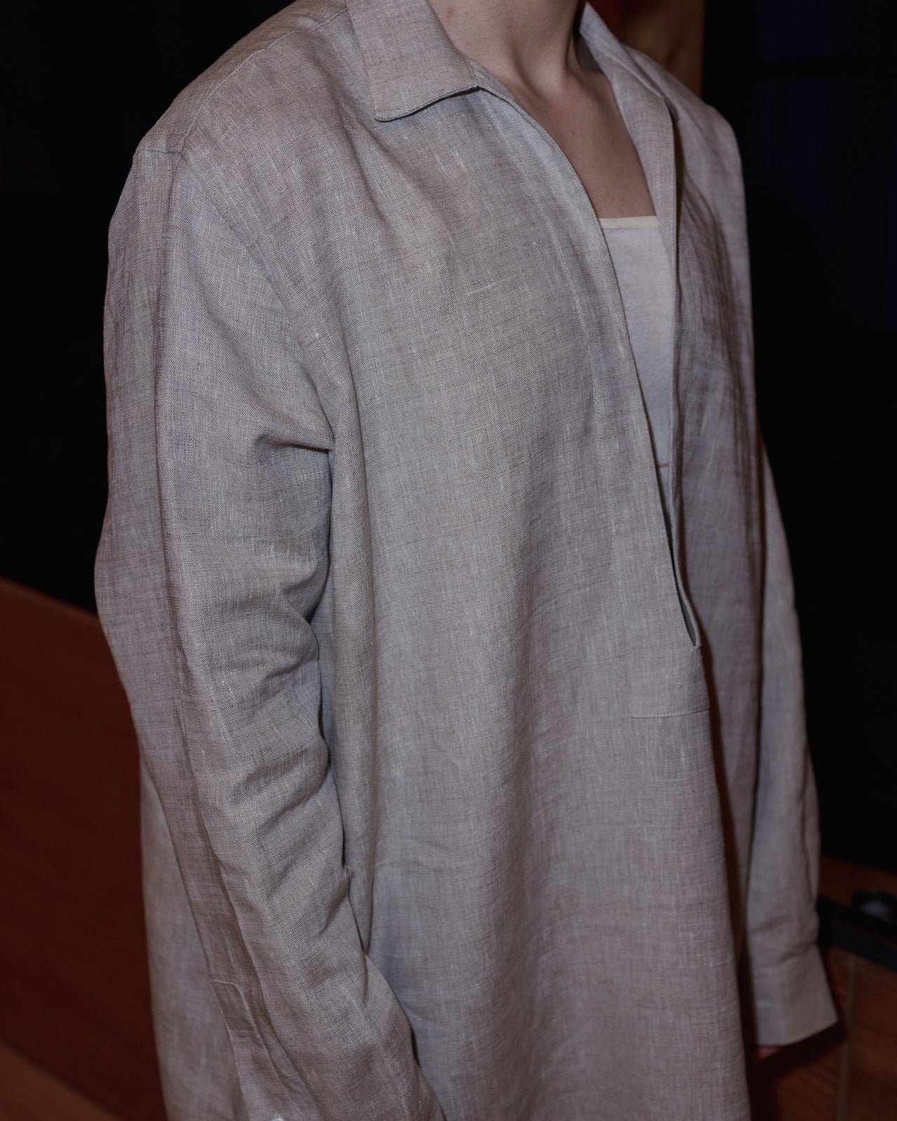 Sandvig Dress - Linen - Undyed - AU23