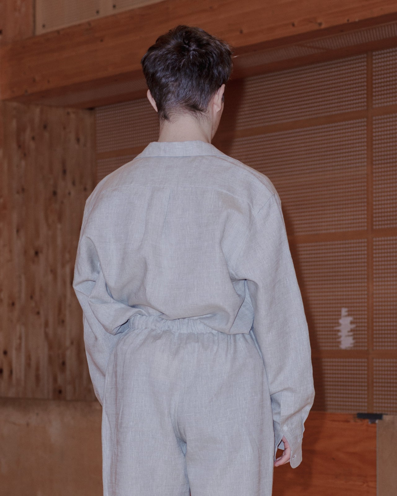 Sandvig Shirt - Linen - Undyed - AU23