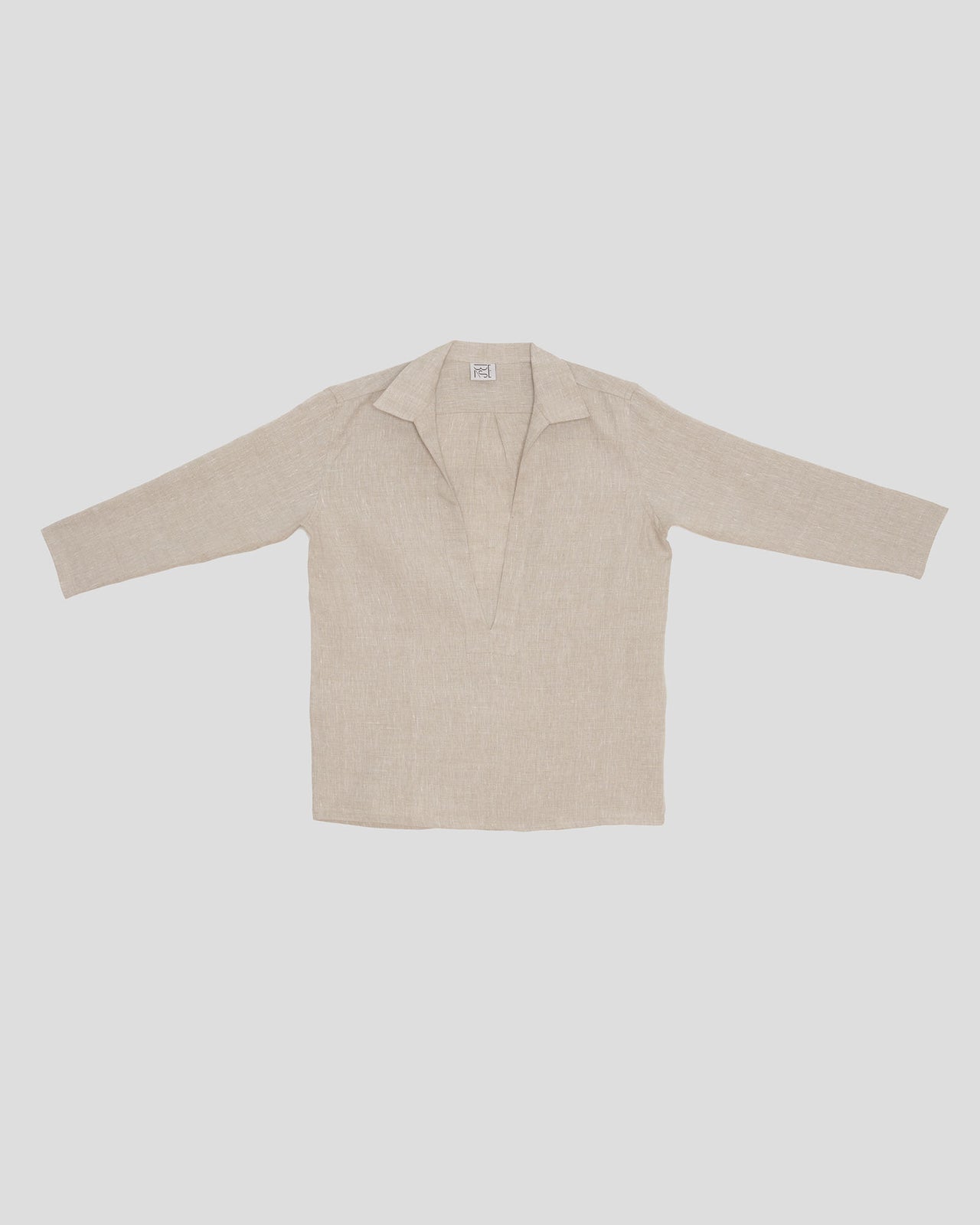 Sandvig Shirt - Linen - Undyed - AU23
