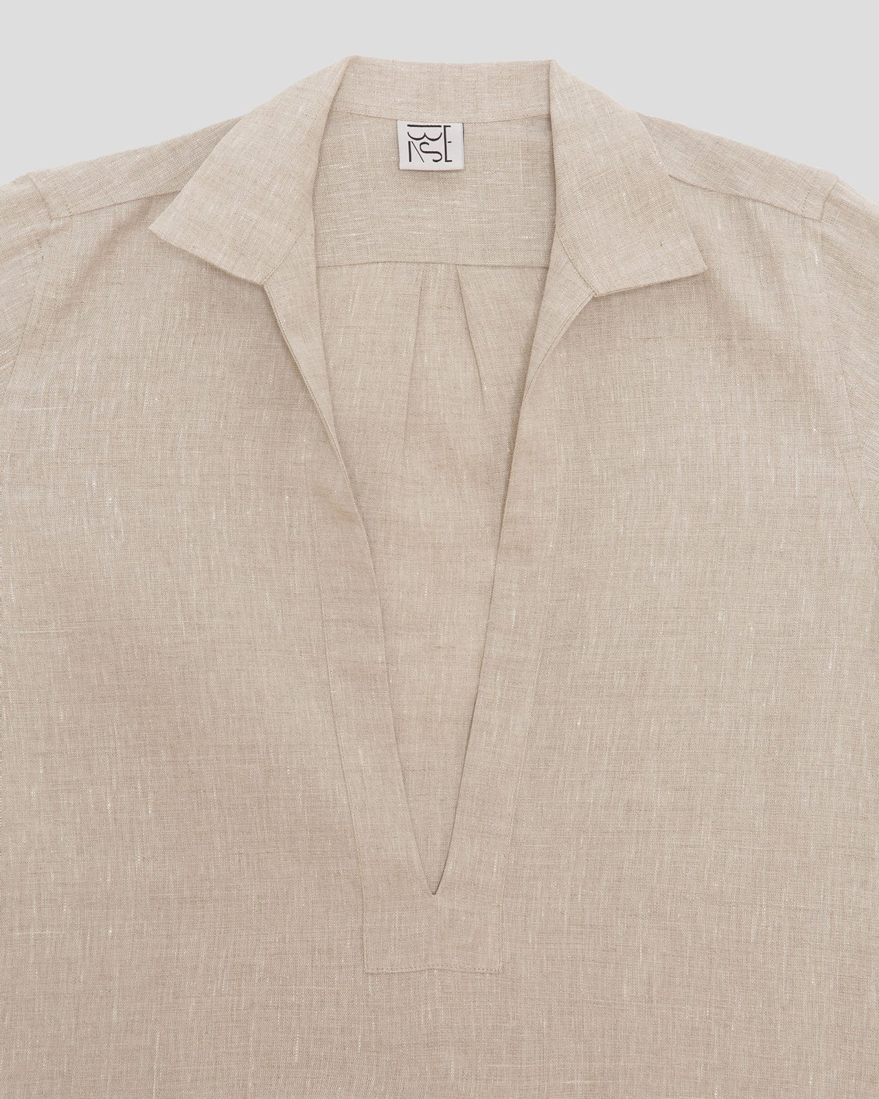 Sandvig Shirt - Linen - Undyed - AU23