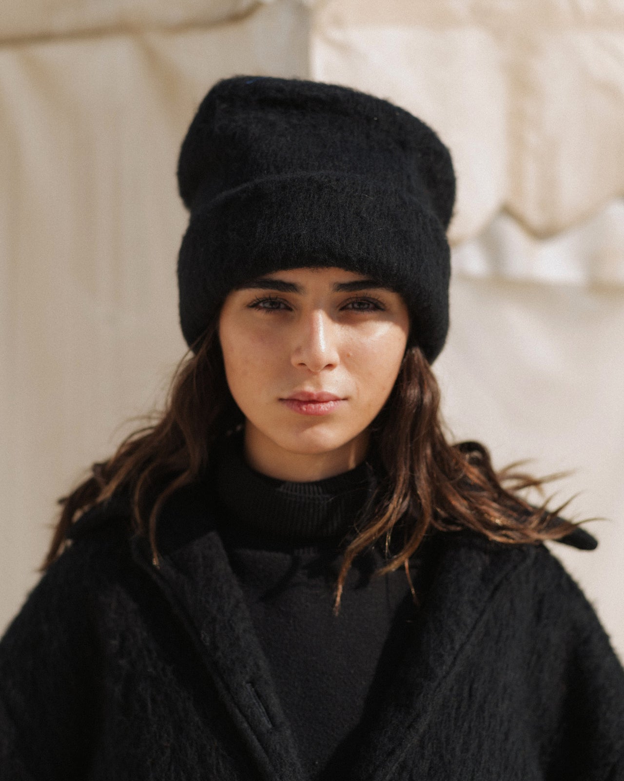 Ser Hat - Brushed Wool - Black