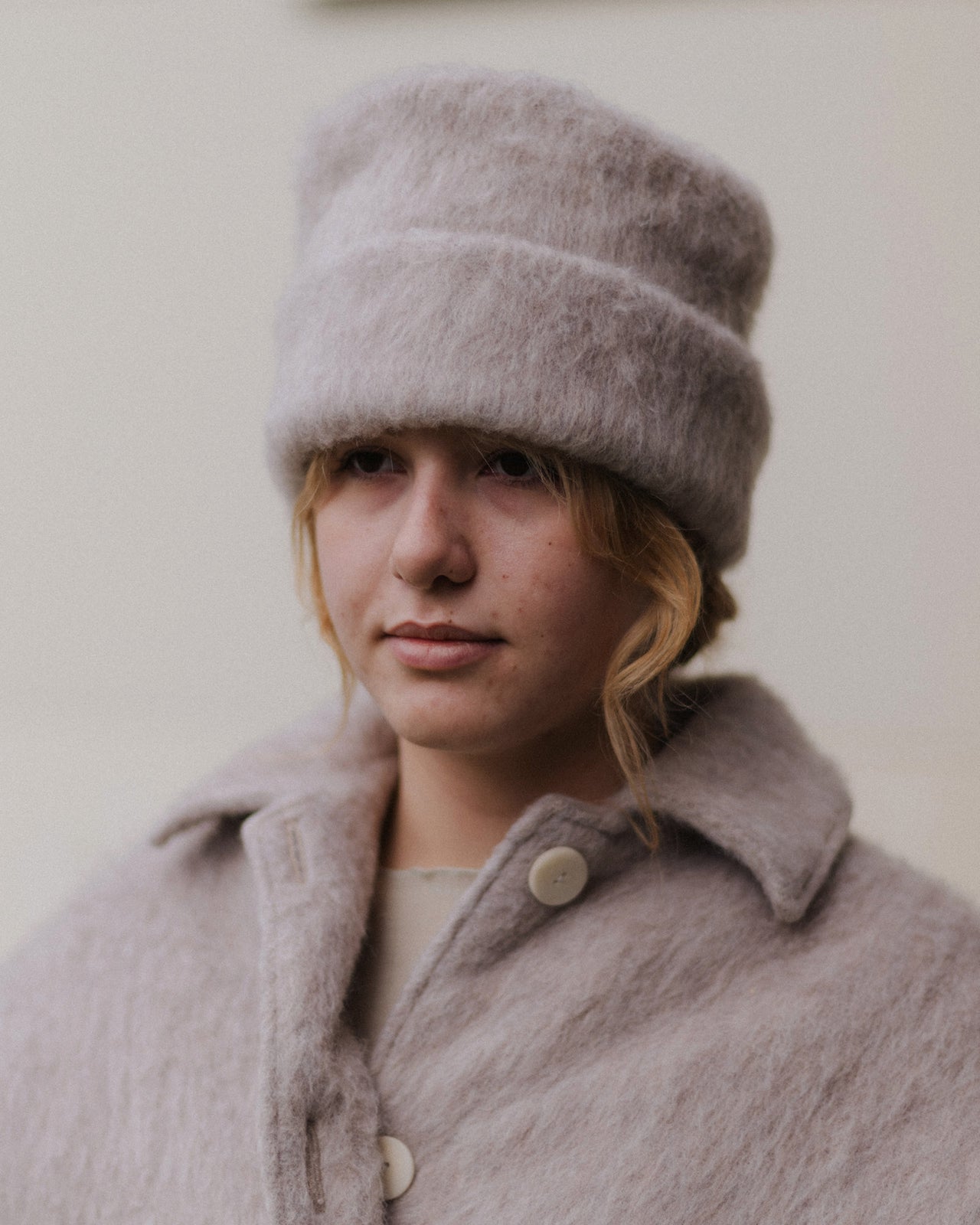 Ser Hat - Brushed Wool - Sahara