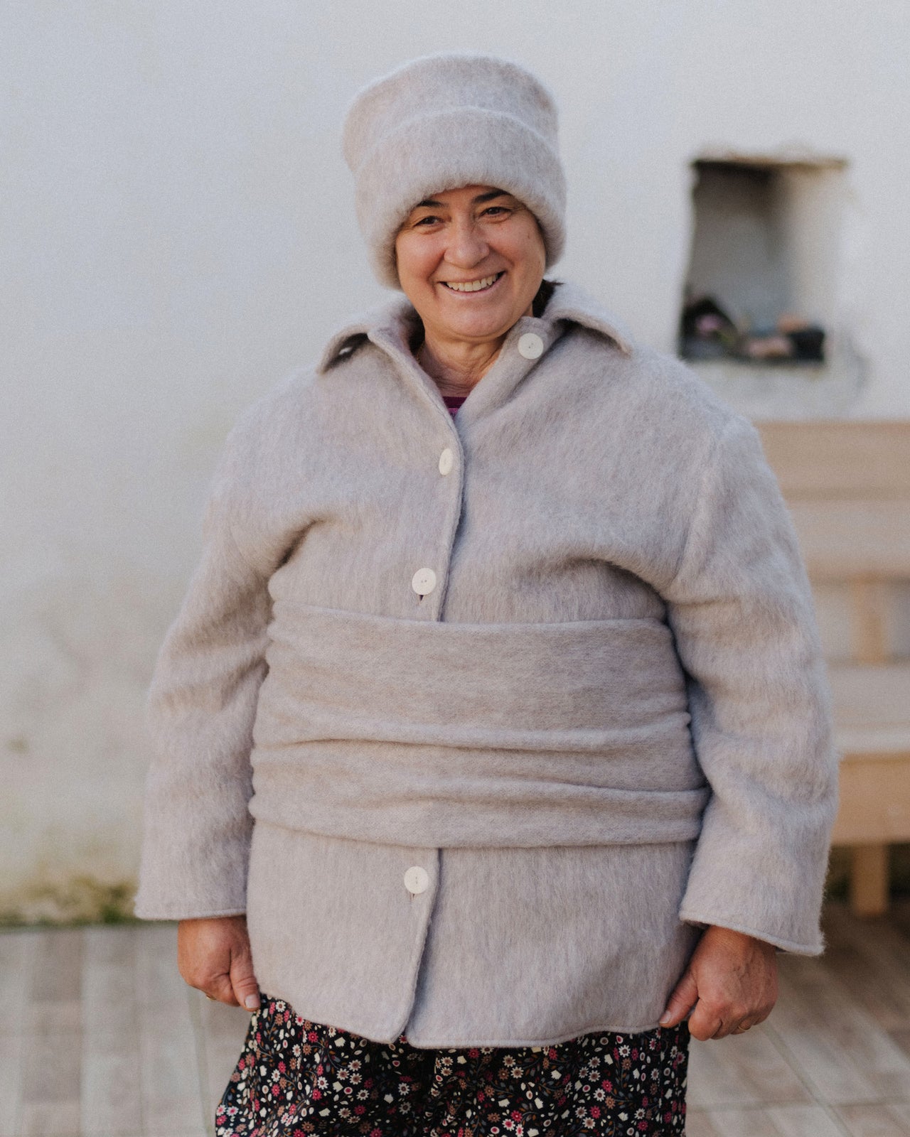 Ser Scarf - Brushed Wool - Sahara