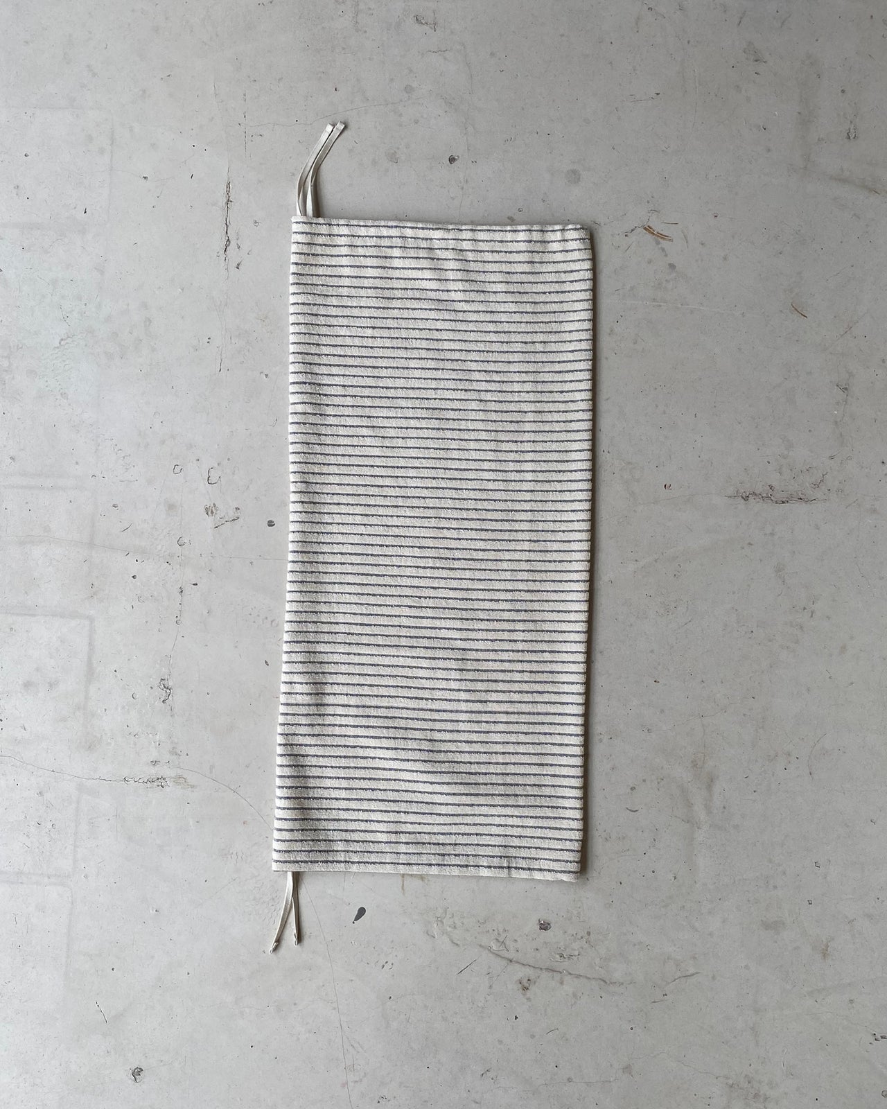 Shell Roll Pillowcase - Organic Cotton - Black Stripes