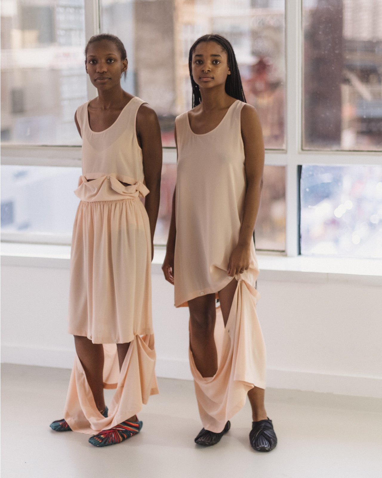 Sil Skirt - Silk Crepe - Baro Pink