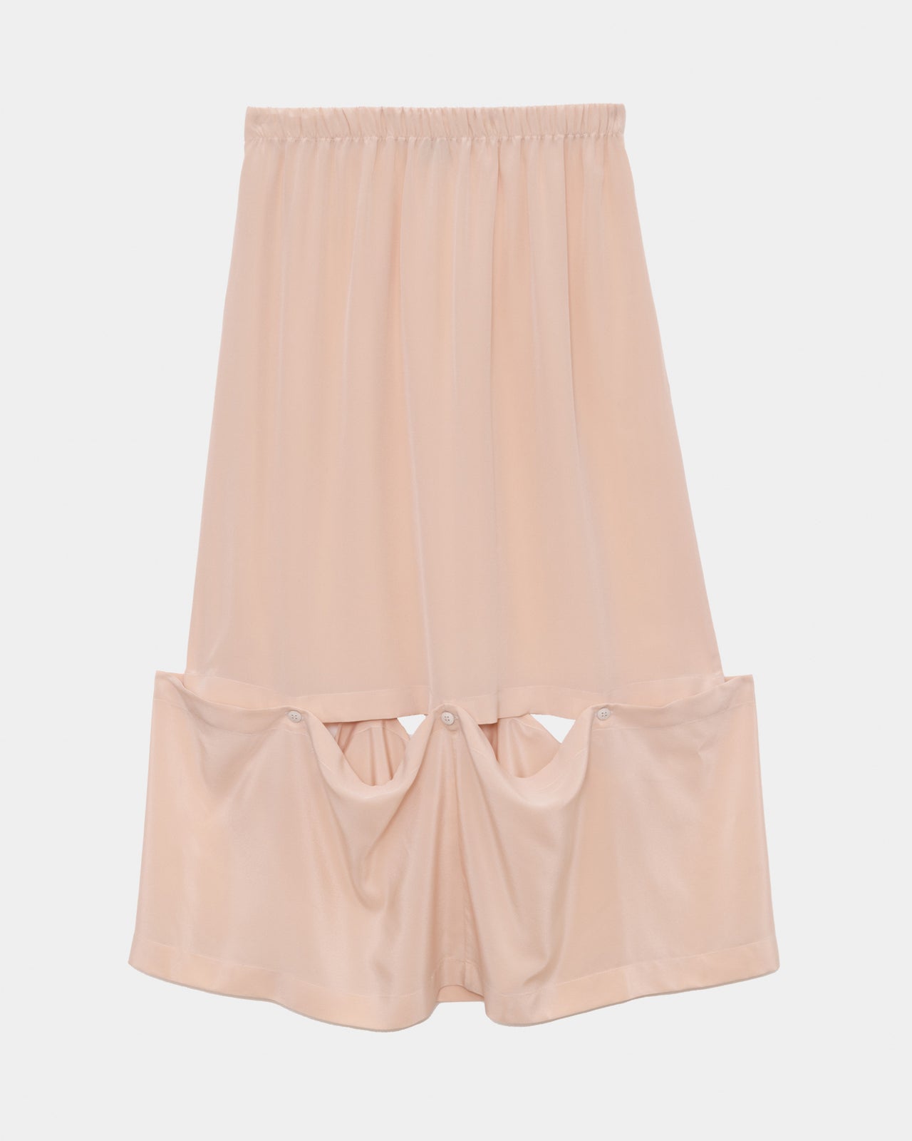 Sil Skirt - Silk Crepe - Baro Pink