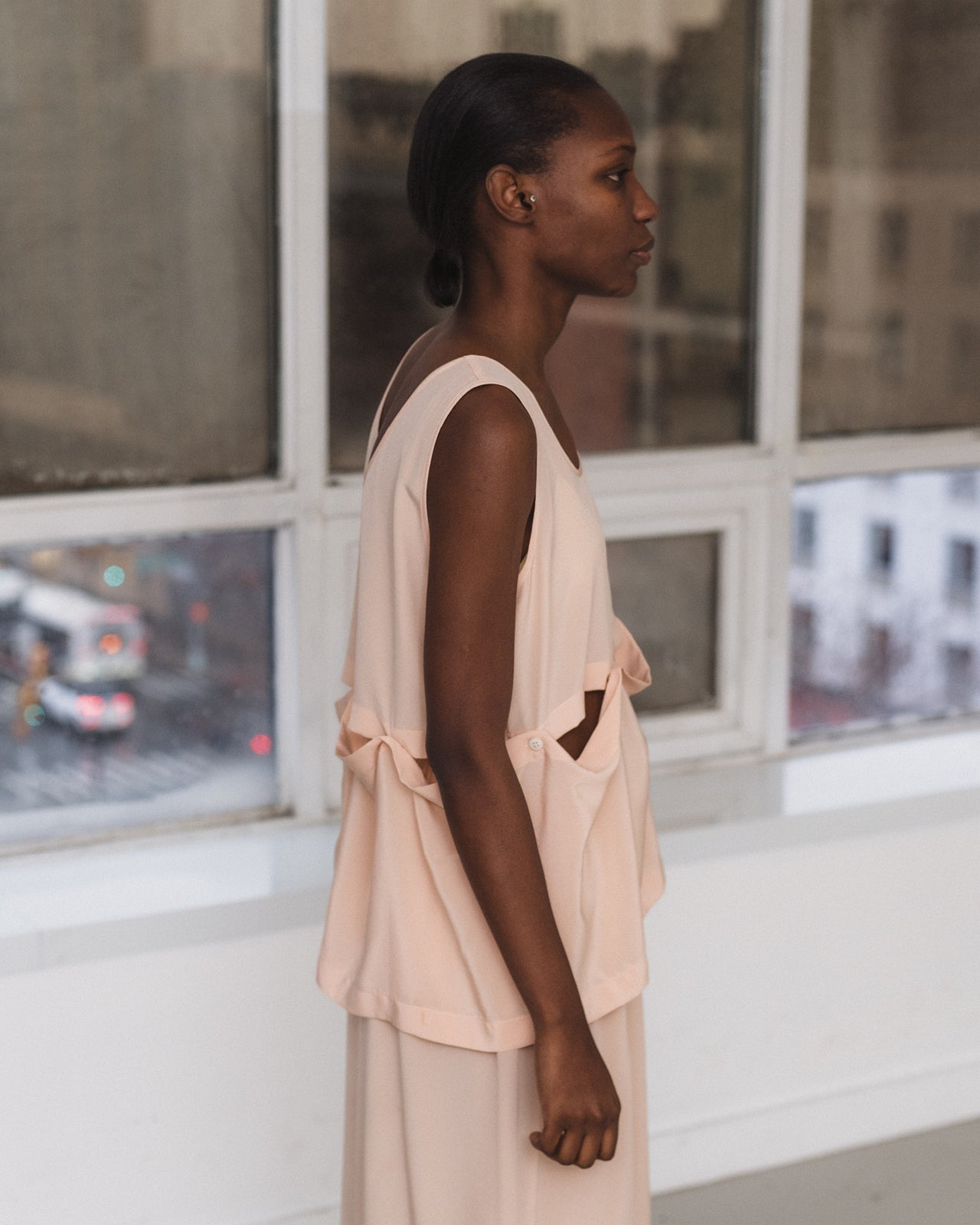 Sil Top - Silk Crepe - Baro Pink