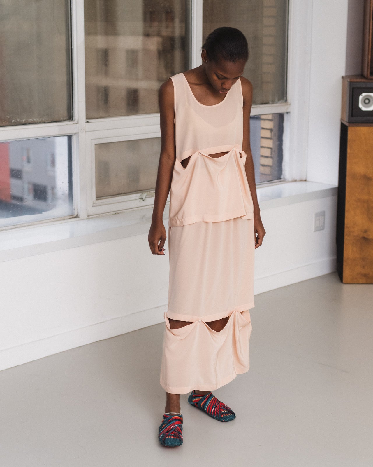 Sil Top - Silk Crepe - Baro Pink