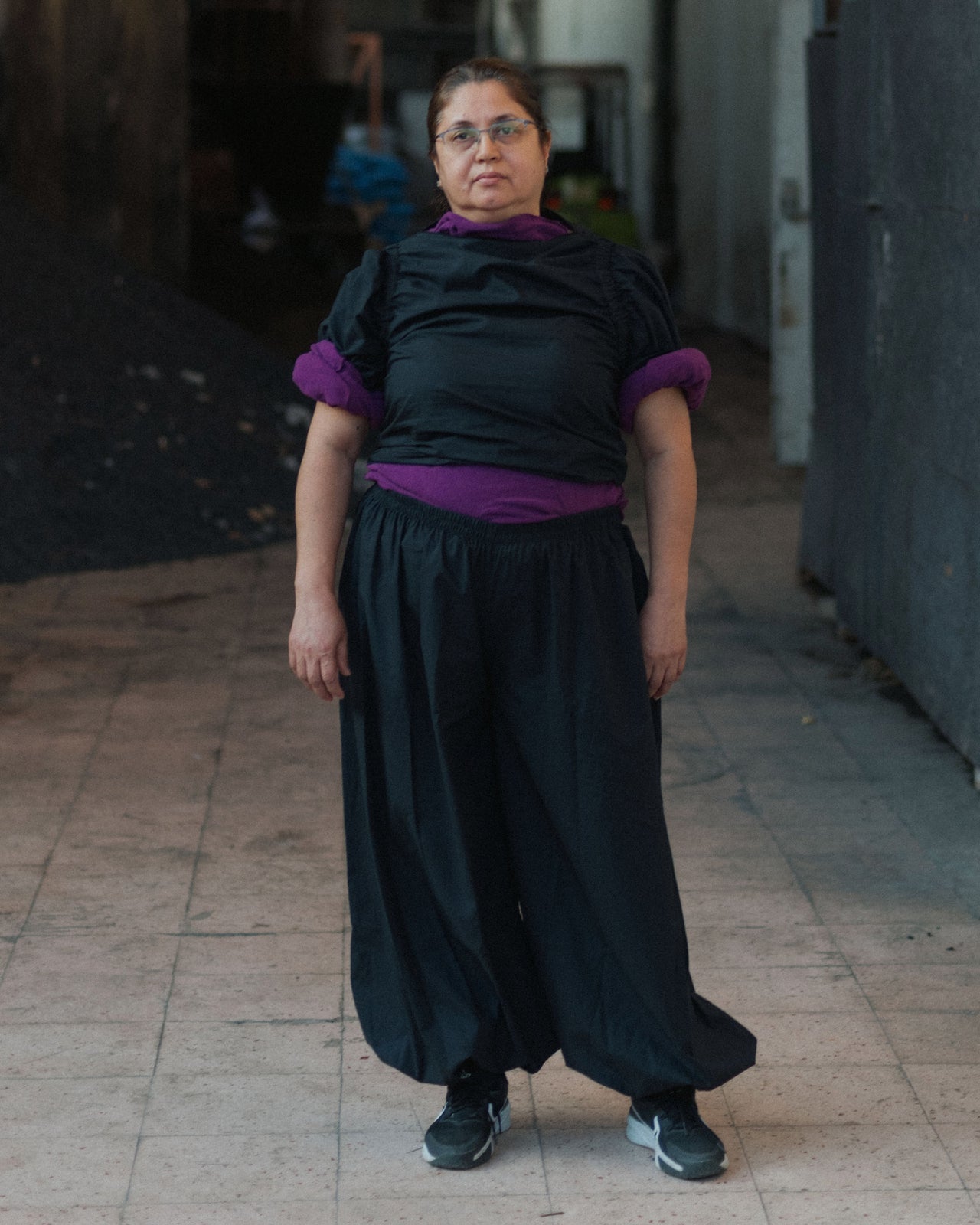 Simmon Pants - Organic Cotton Poplin - Black