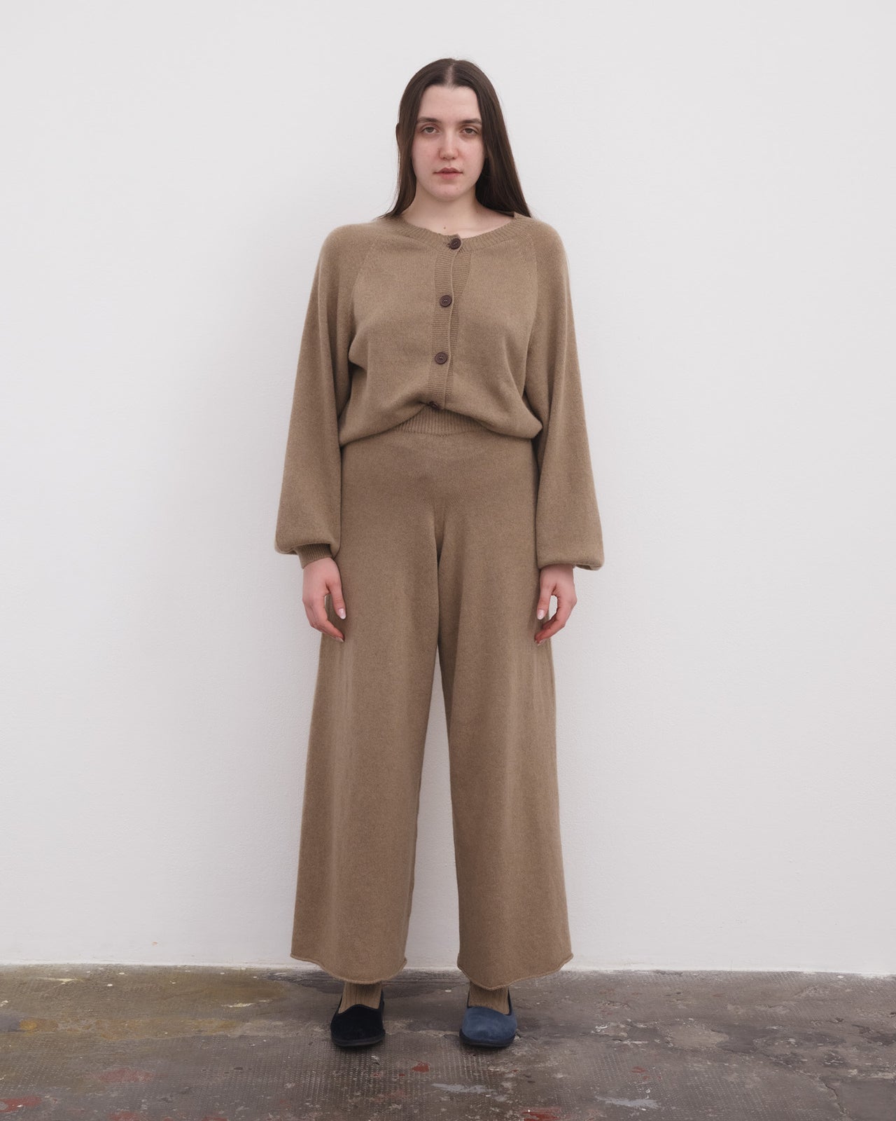 Soar Cardigan - Recycled Cashmere - Rovere Brown